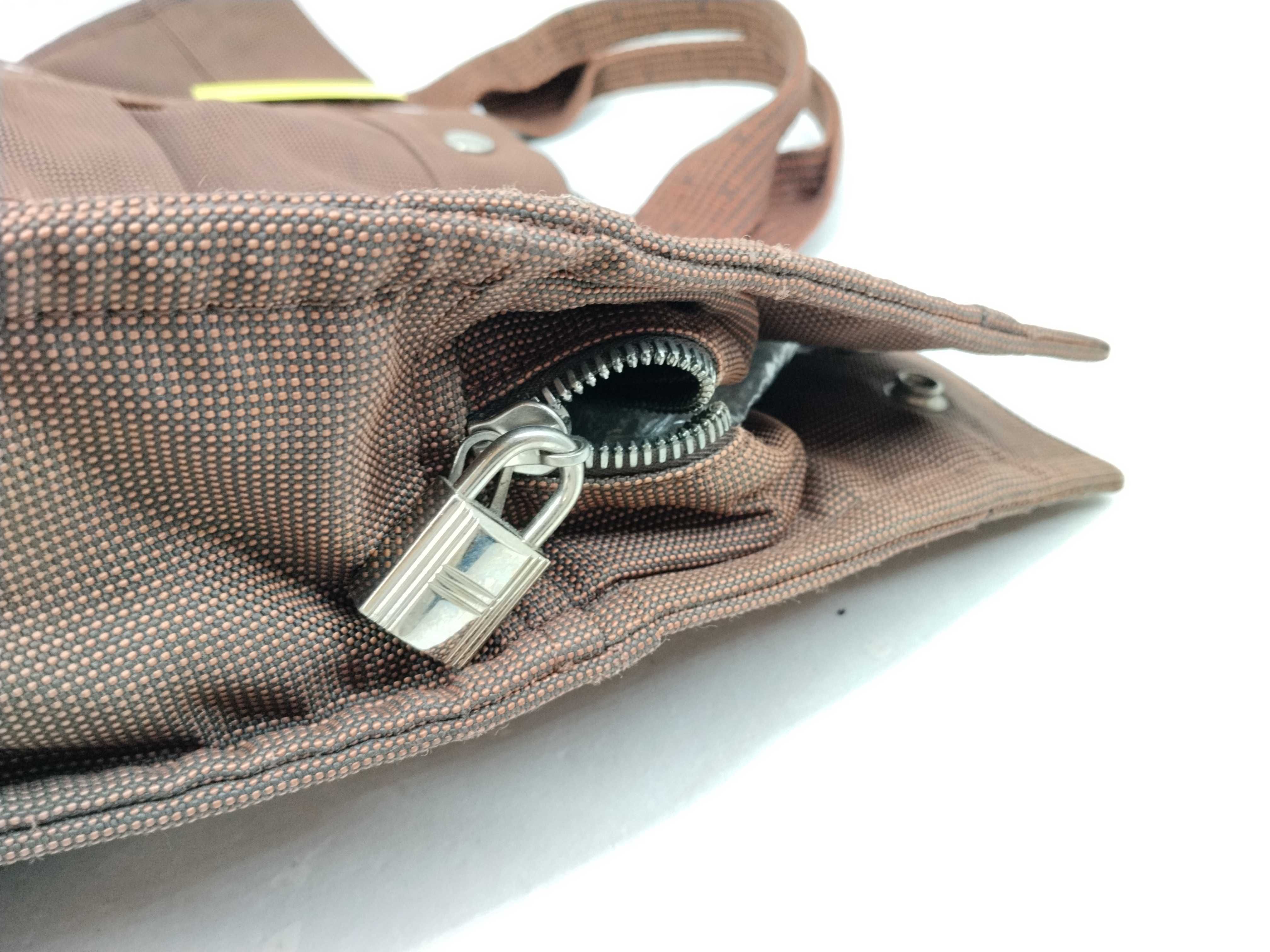Herline MM Tote Bag with Padlock — view 6