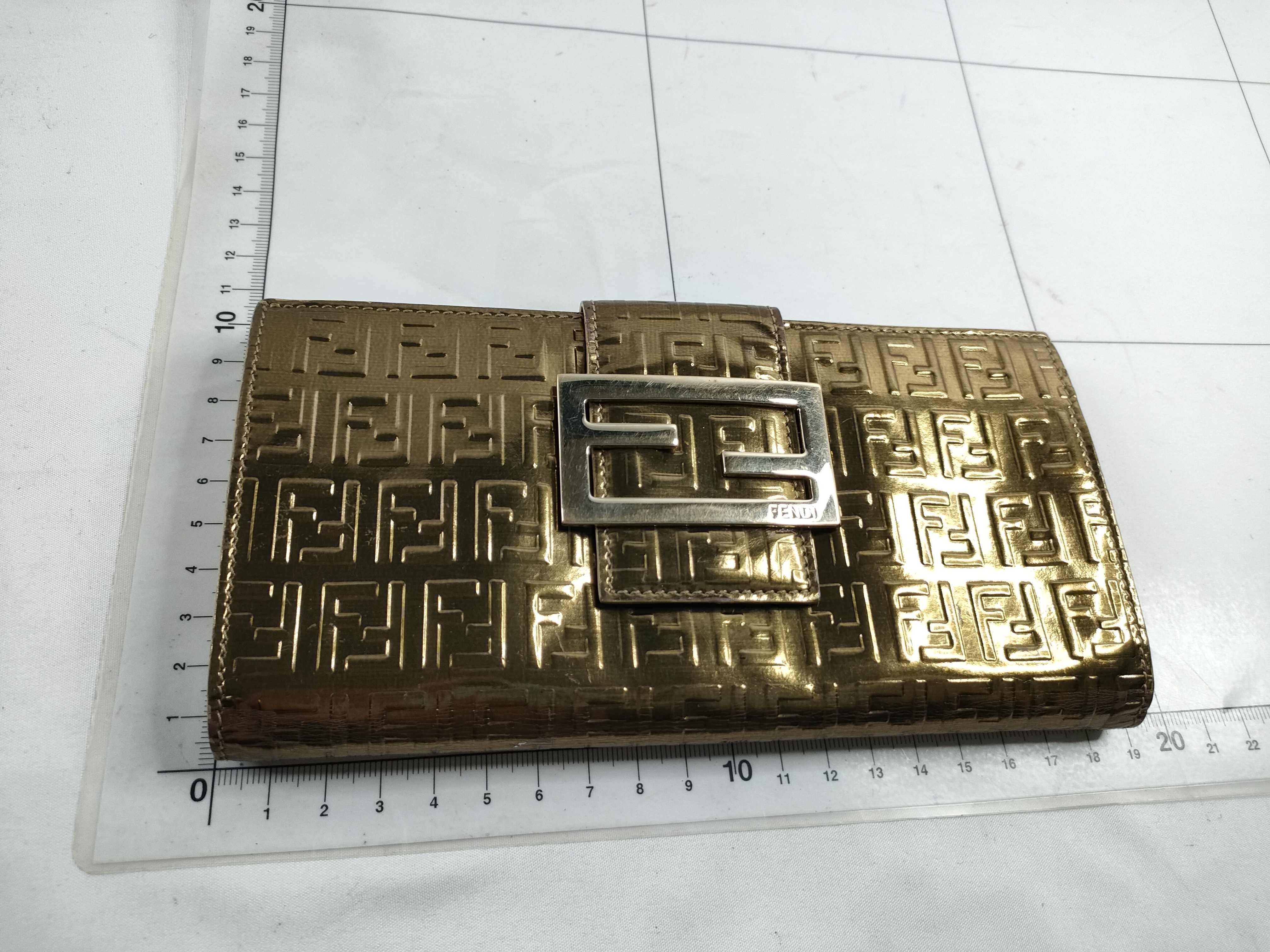 Zucca pattern Fendi Zucca Continental Clutch Wallet — view 2