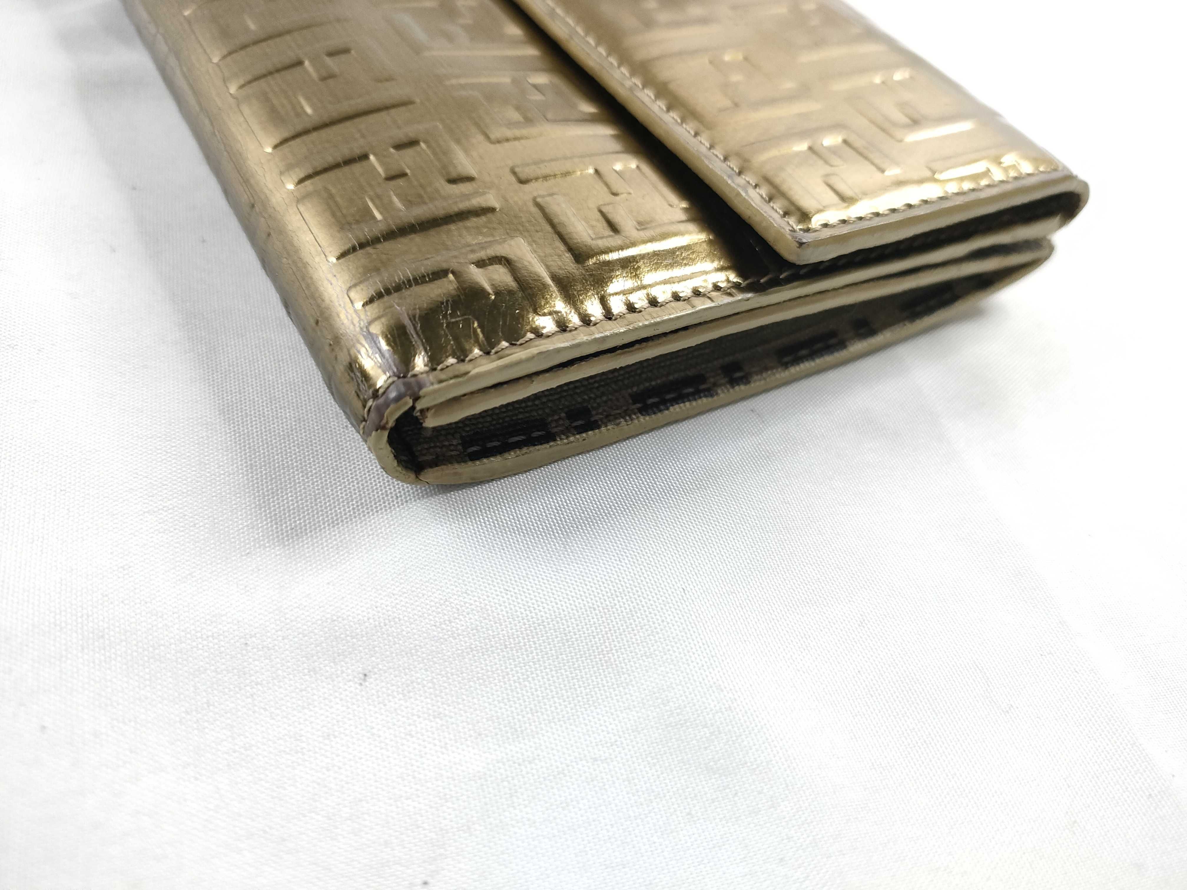 Zucca pattern Fendi Zucca Continental Clutch Wallet — view 3