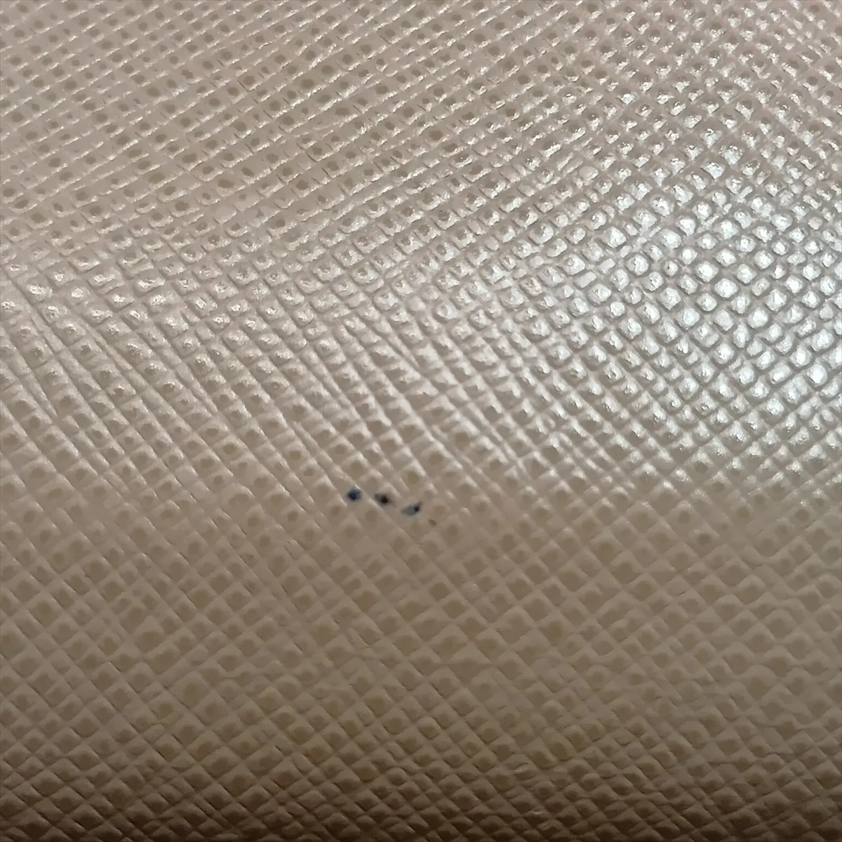 Saffiano 1ML018 Leather Compact Wallet Beige — view 9