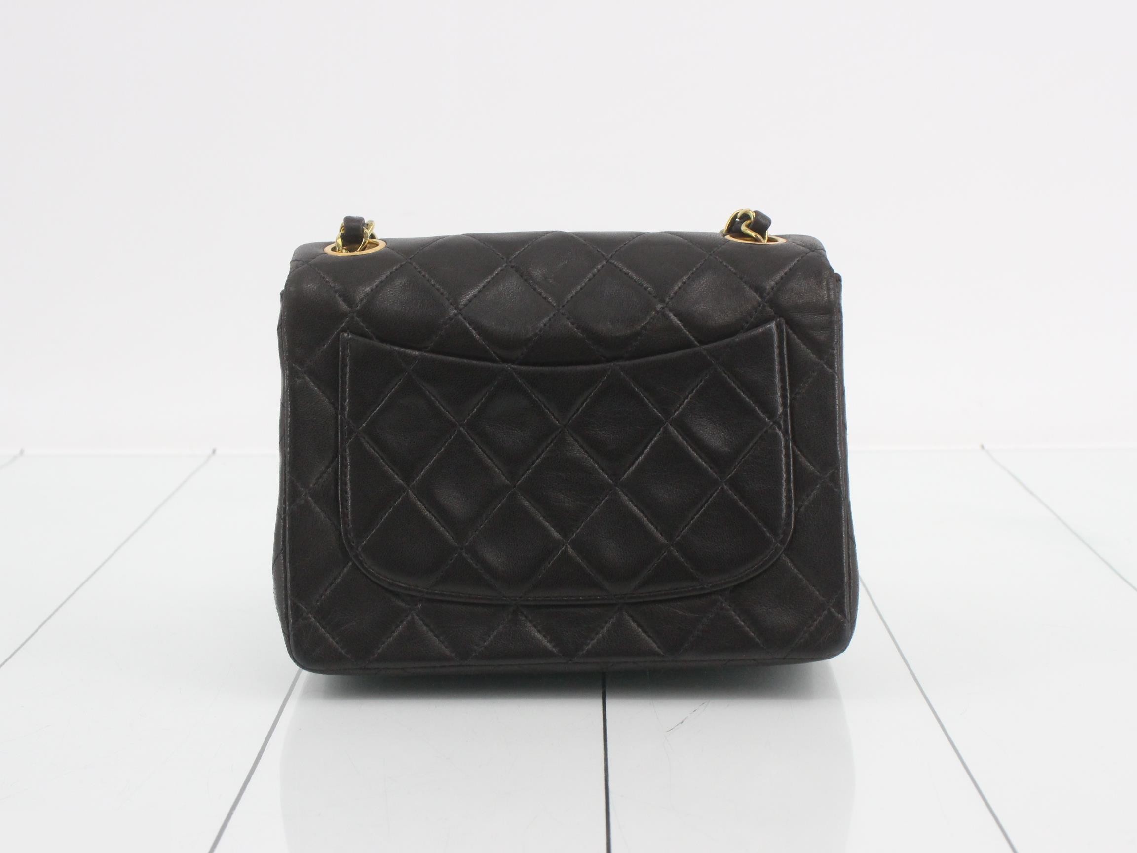 Mini Matelassé Lambskin Chain Shoulder Bag, Series 2 — view 2