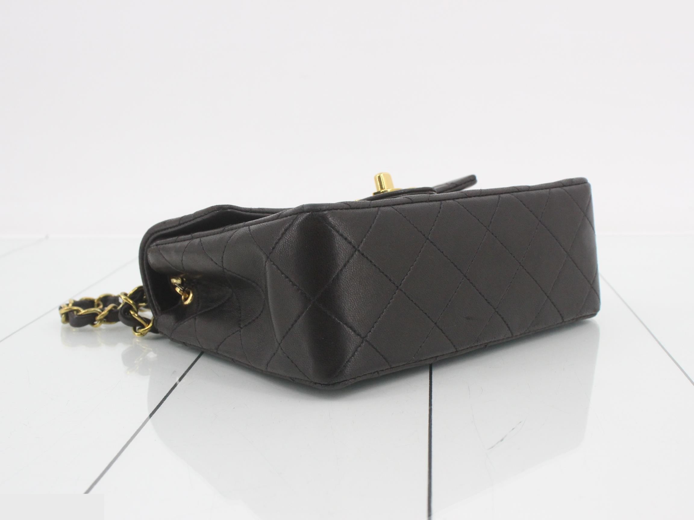 Mini Matelassé Lambskin Chain Shoulder Bag, Series 2 — view 5