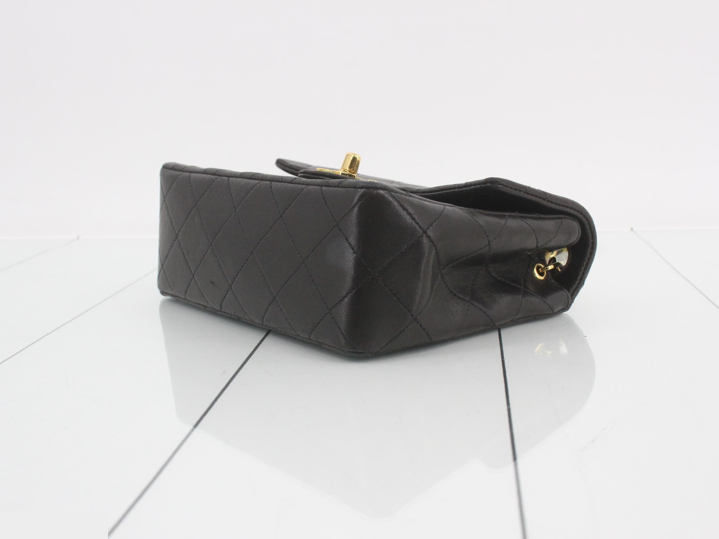 Mini Matelassé Lambskin Chain Shoulder Bag, Series 2 — view 6
