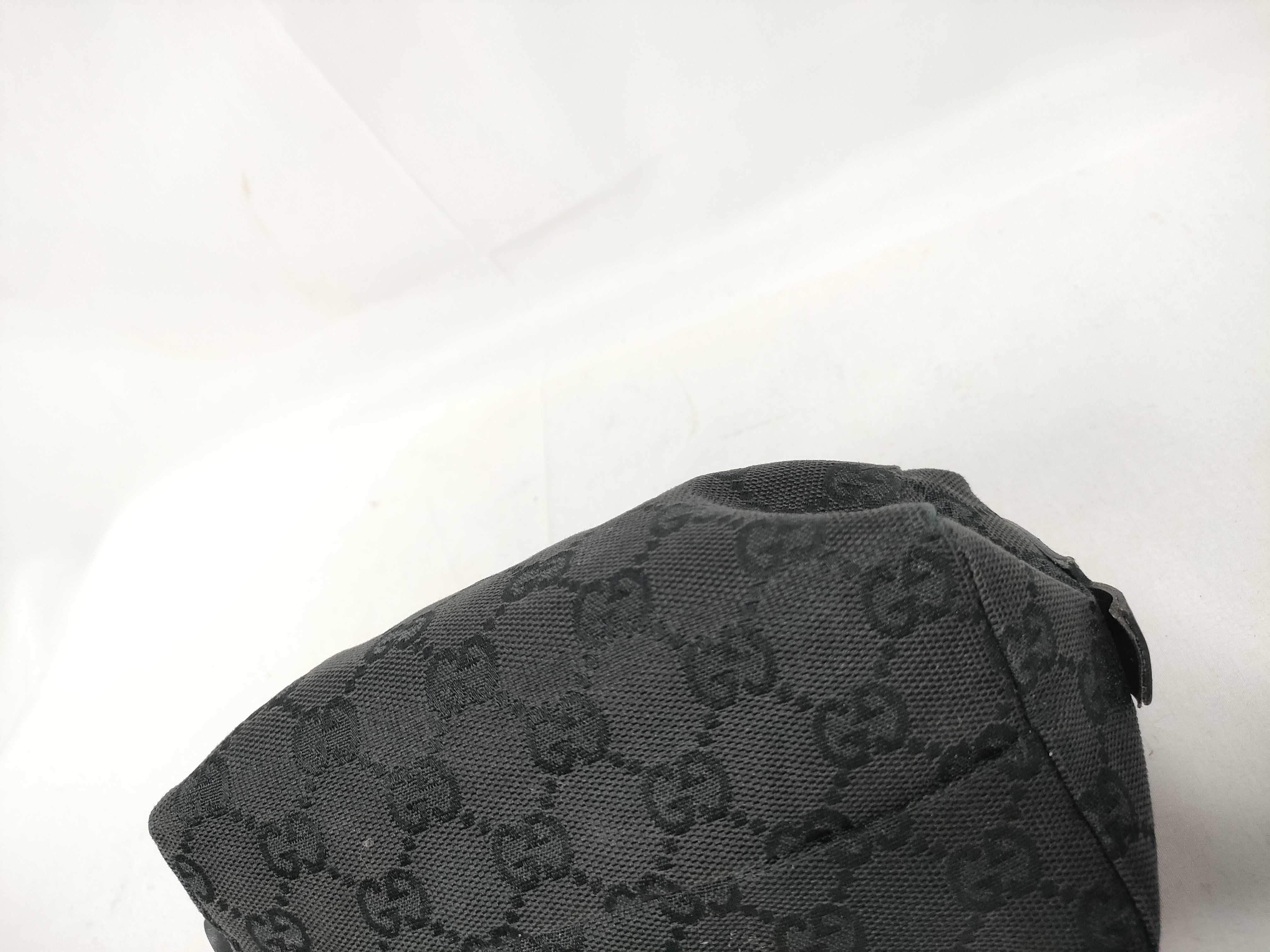 GG Canvas Pouch, Black — view 4