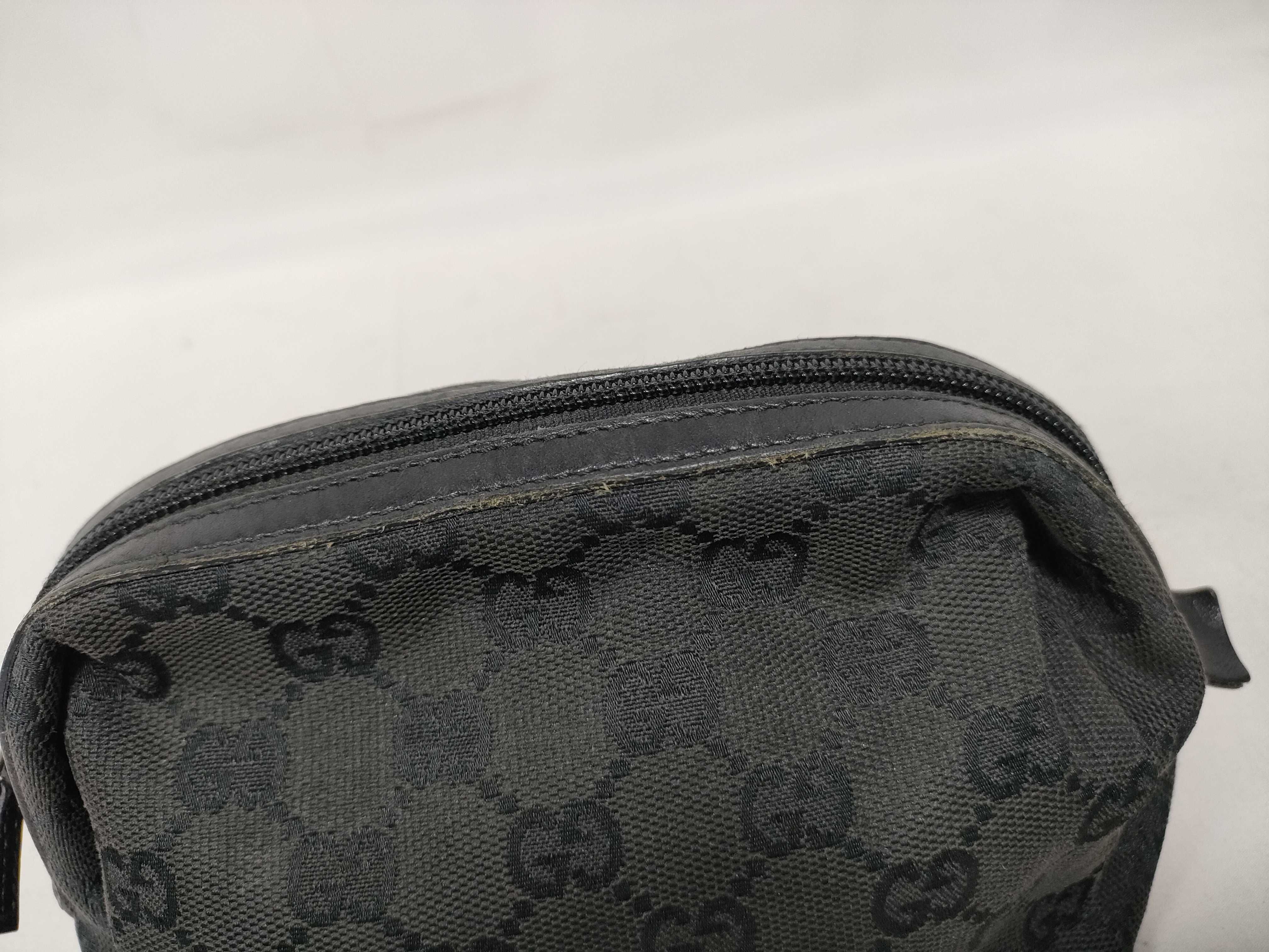 GG Canvas Pouch, Black — view 10