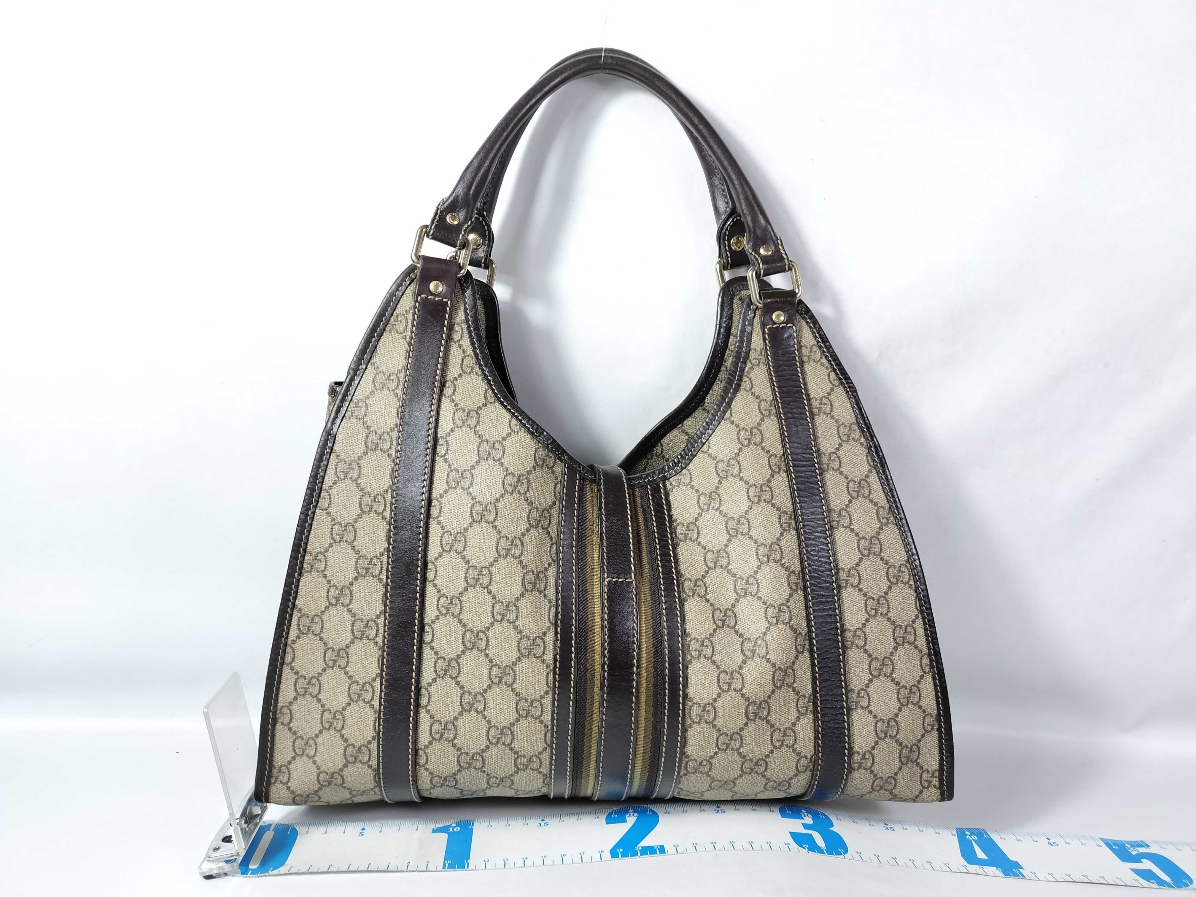 Leather Shima Jackie Shoulder Bag Brown Handbag — view 2