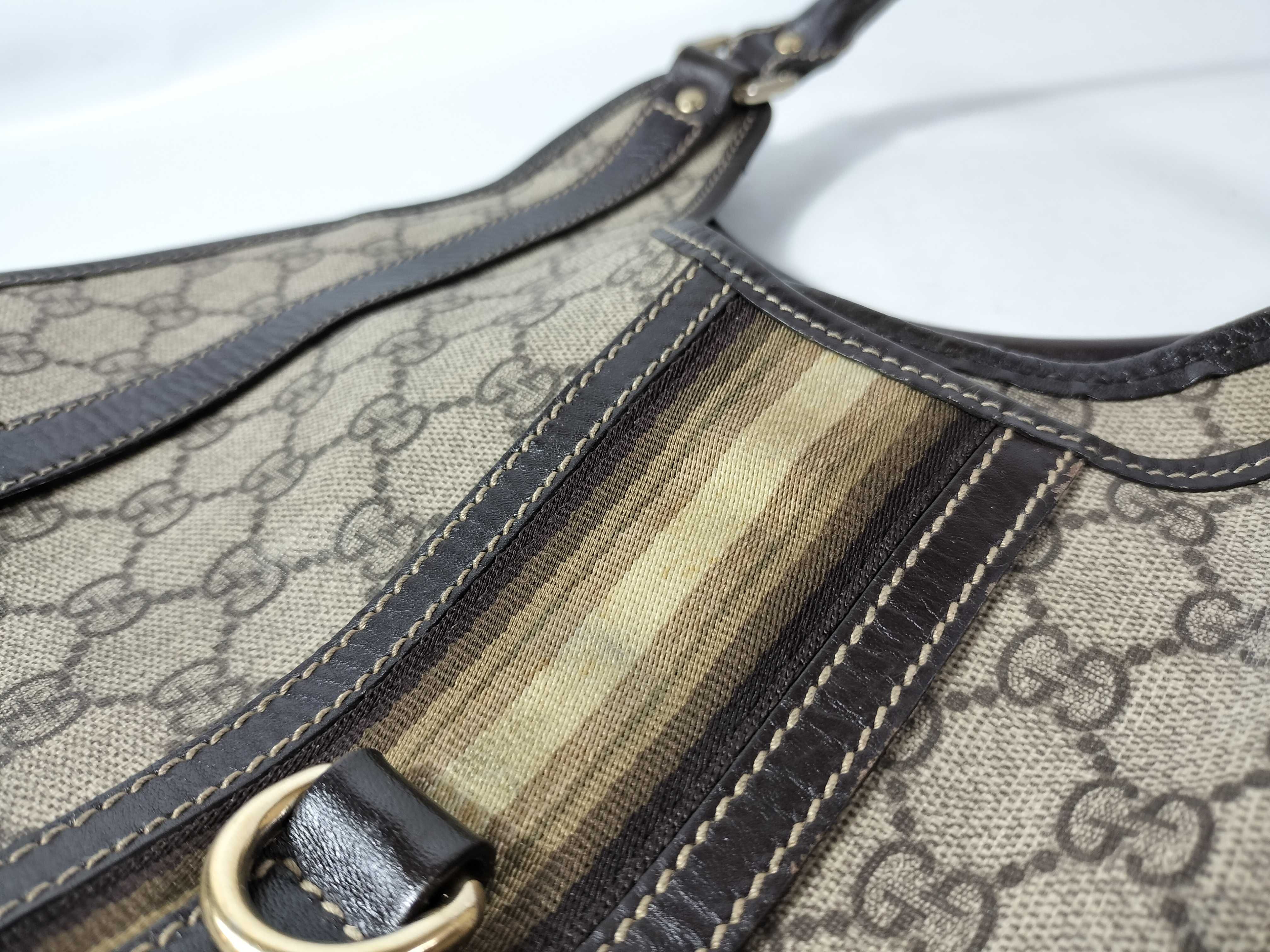 Leather Shima Jackie Shoulder Bag Brown Handbag — view 12