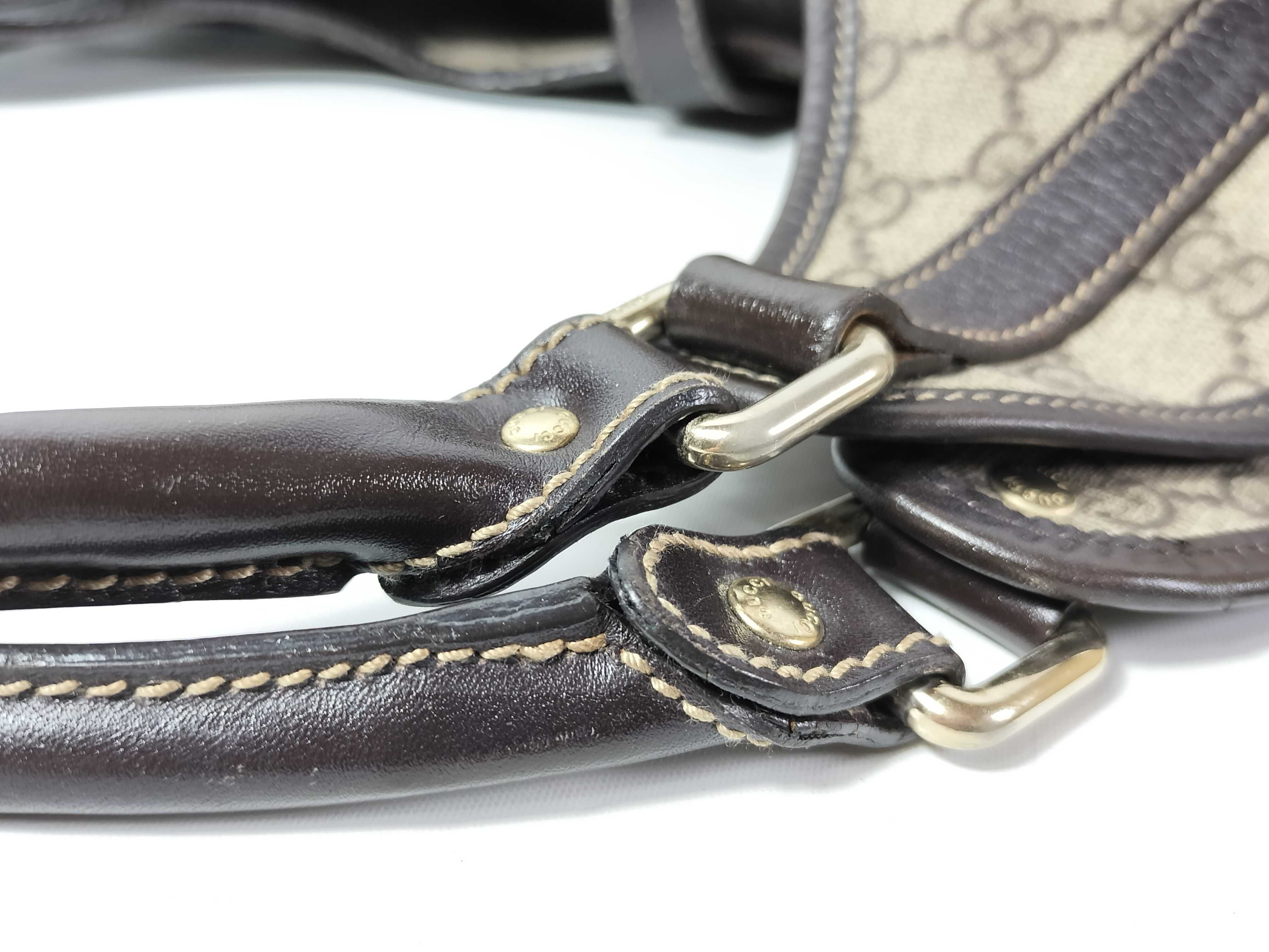 Leather Shima Jackie Shoulder Bag Brown Handbag — view 4
