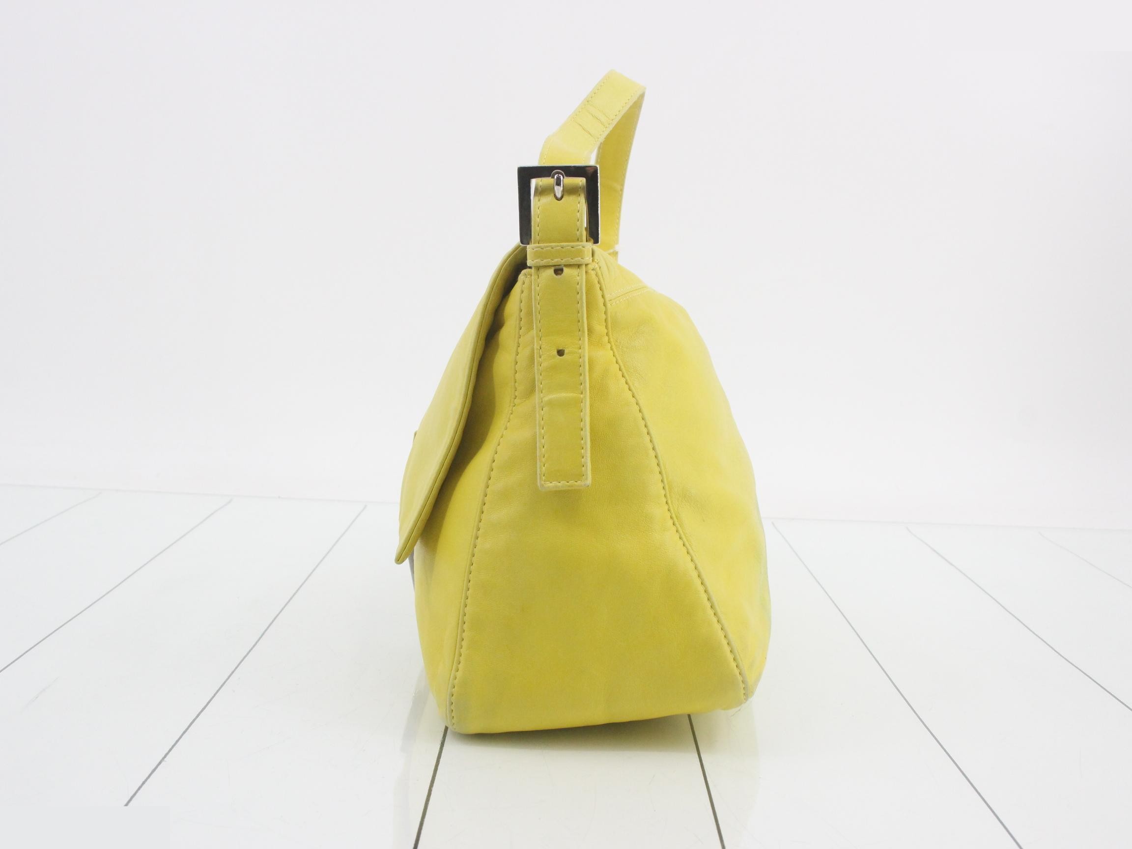 Other lines - Bags & Handbags - Mamma Bucket Leather Yellow — view 3