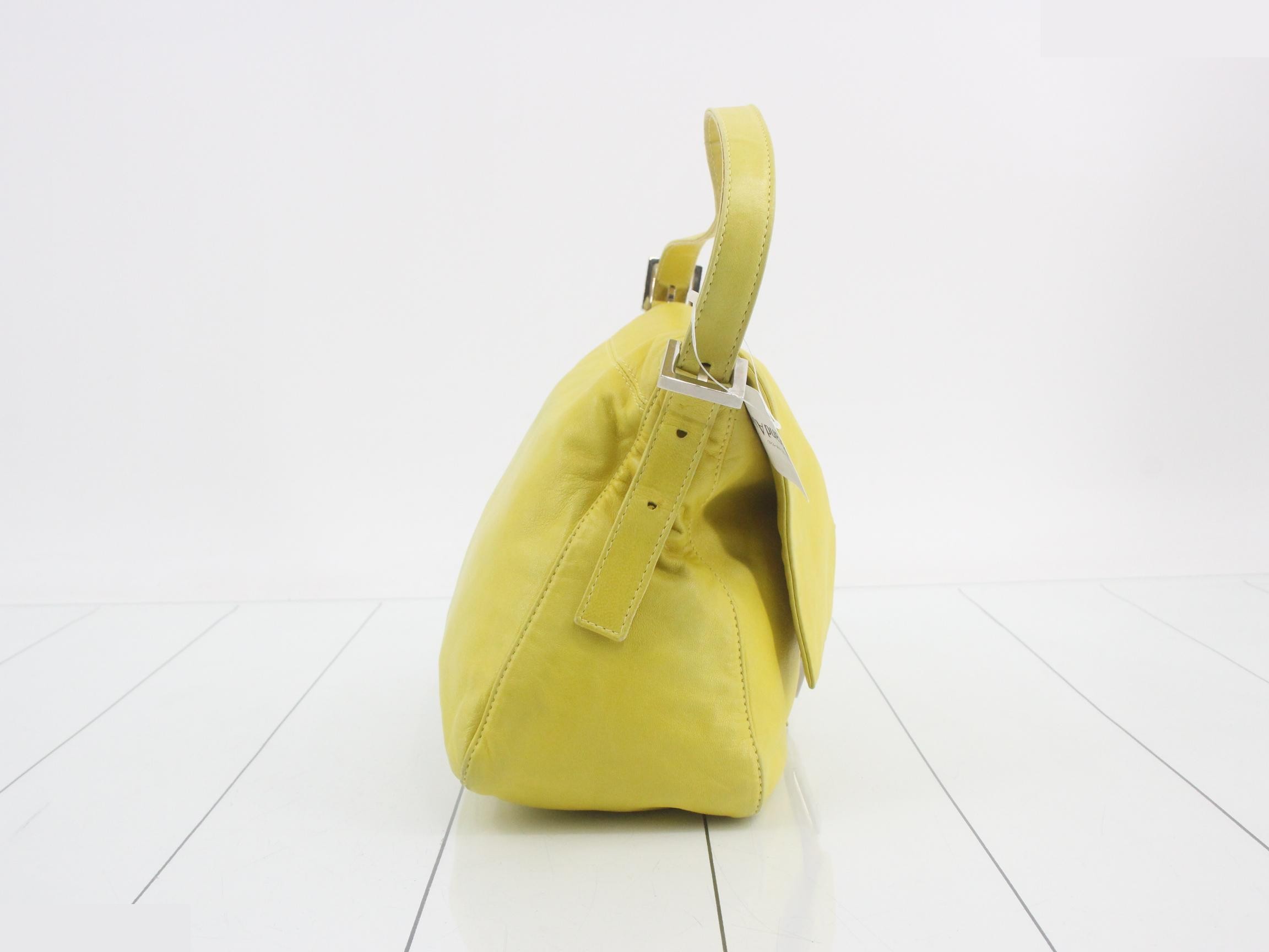 Other lines - Bags & Handbags - Mamma Bucket Leather Yellow — view 4