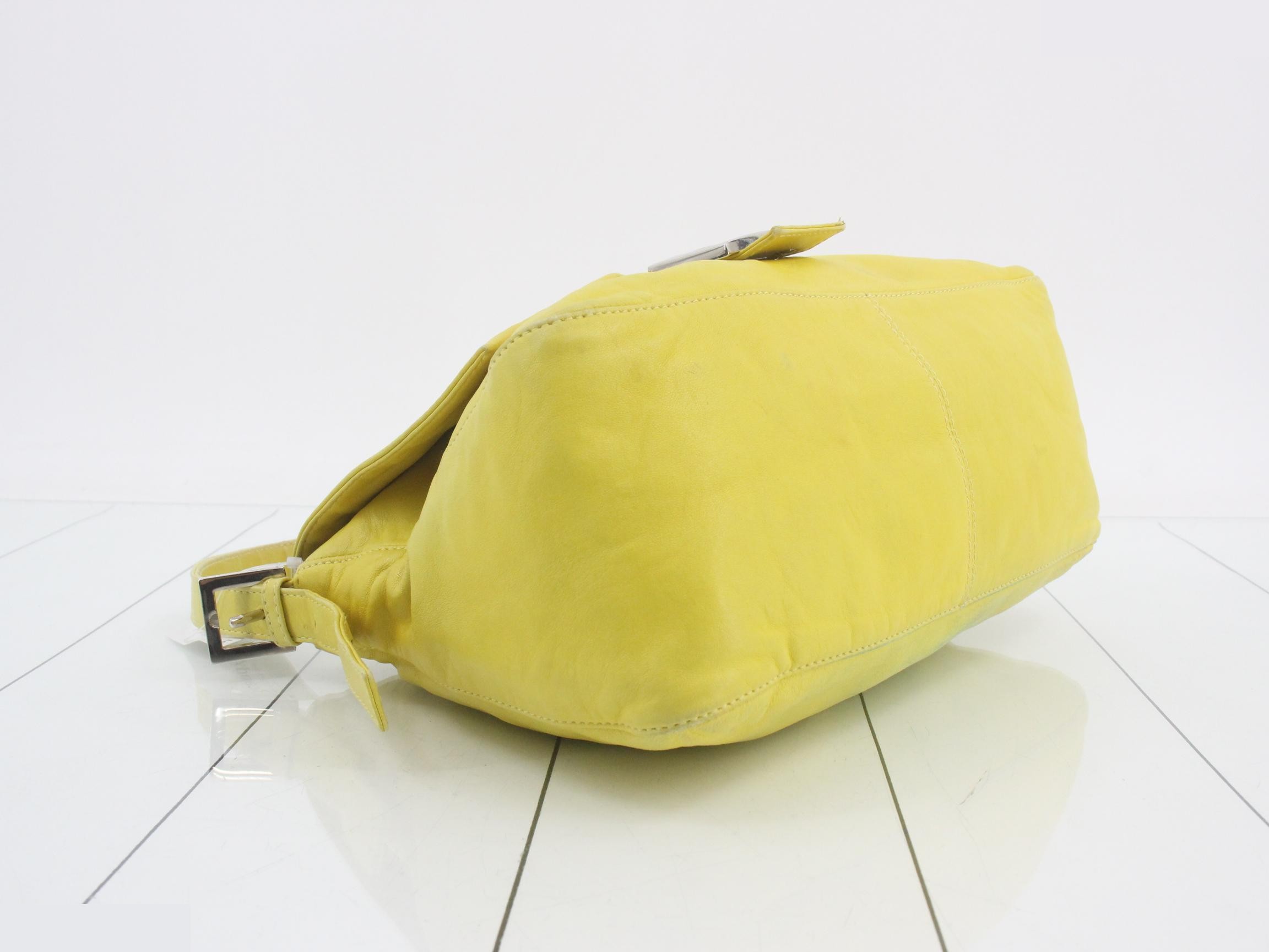 Other lines - Bags & Handbags - Mamma Bucket Leather Yellow — view 5