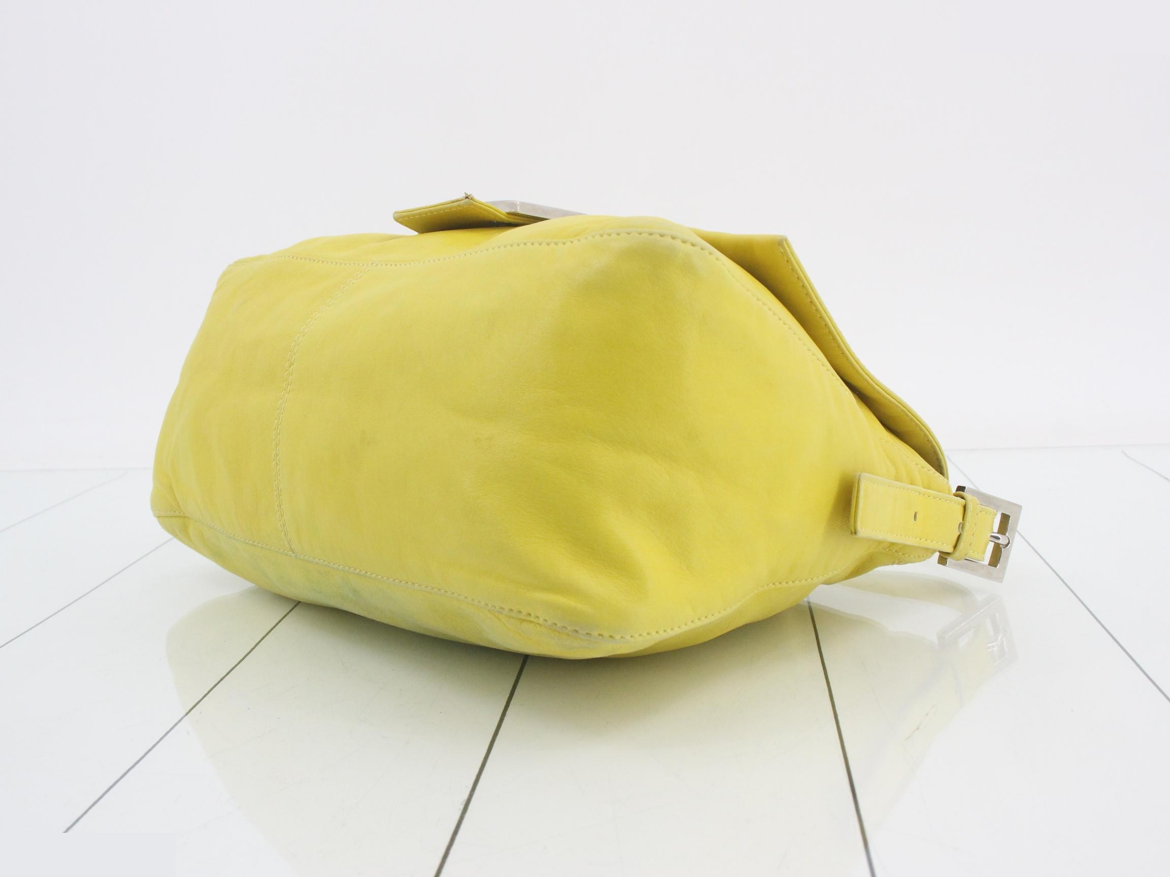 Other lines - Bags & Handbags - Mamma Bucket Leather Yellow — view 6