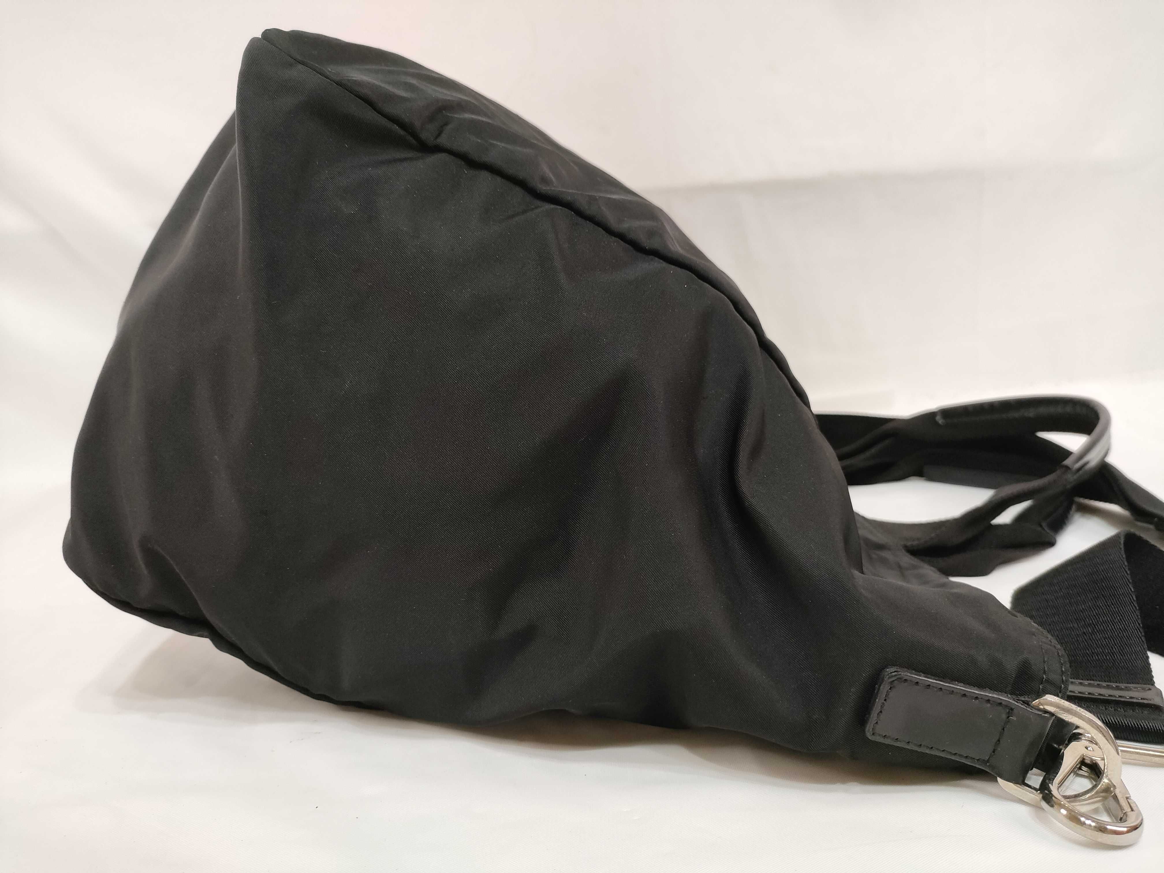 Nylon Prada Triangle Logo Testote Nylon Bag 2-Way Shoulder Bag — view 8