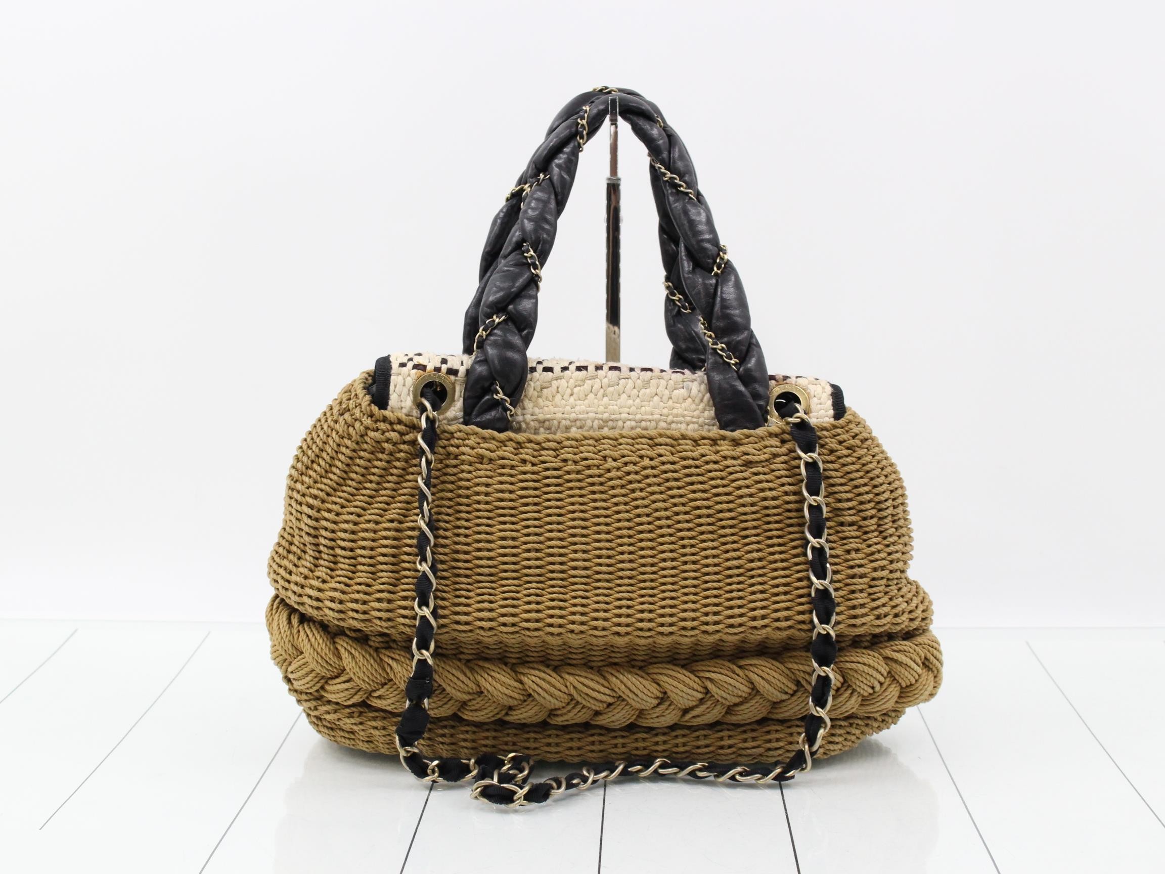 Coco Country Raffia Charm Shoulder Bag — view 2