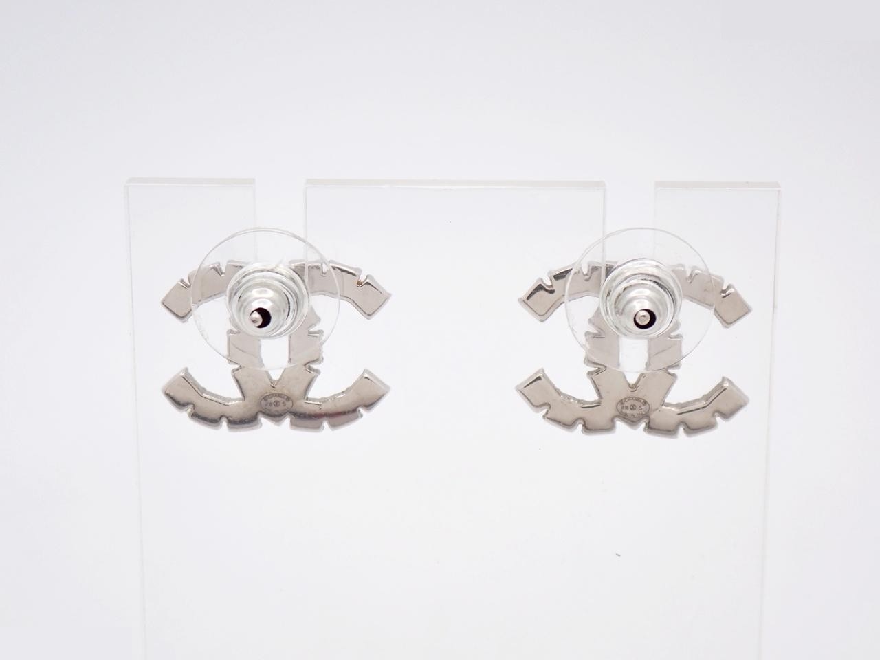 Coco Mark Rhinestone Earrings — view 2
