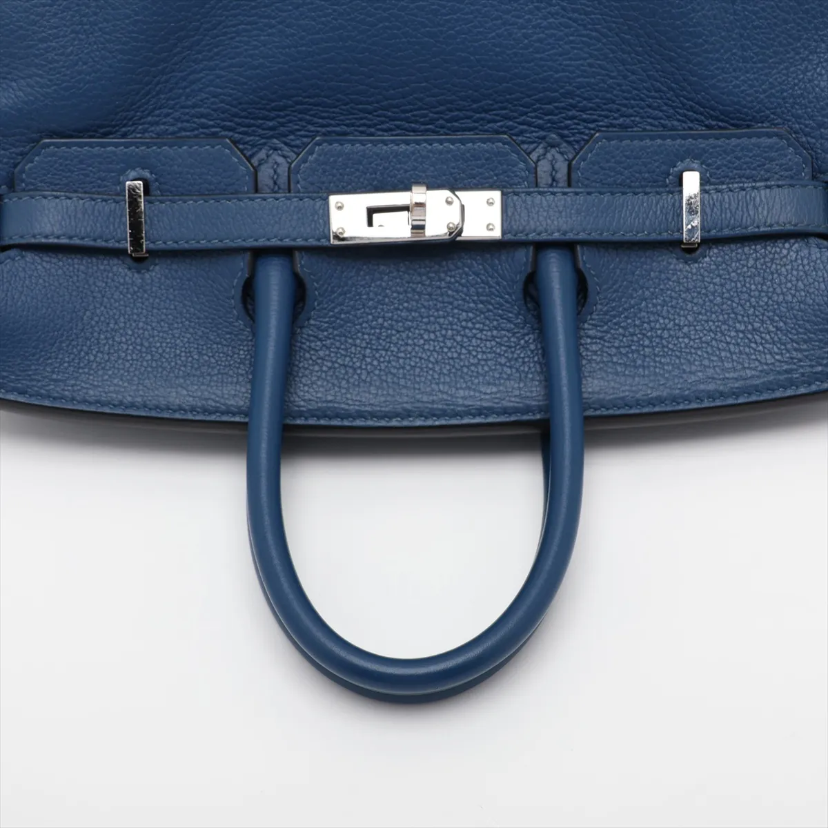 Birkin 25 Retourne Togo Deep Blue Silver Hardware Year: 2020 — view 5