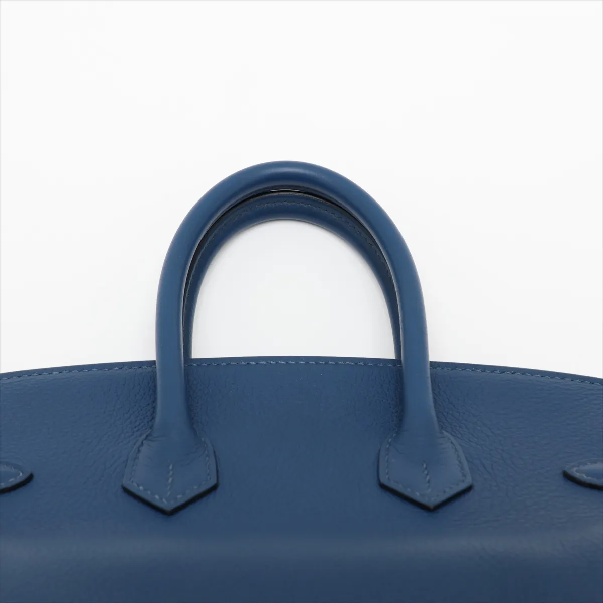 Birkin 25 Retourne Togo Deep Blue Silver Hardware Year: 2020 — view 6