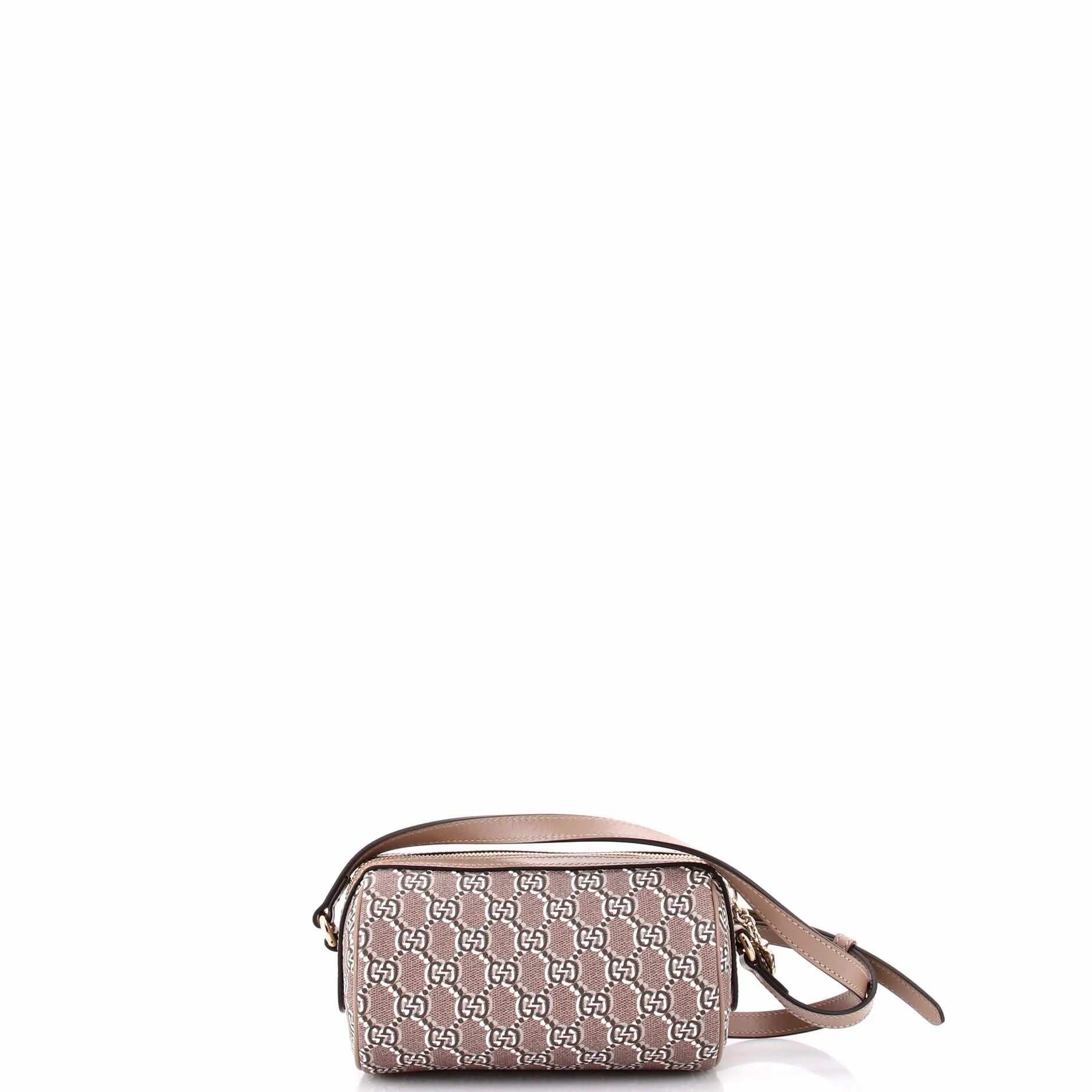 GG Shadow Monogram Ophidia Crossbody Bag Beige — view 3