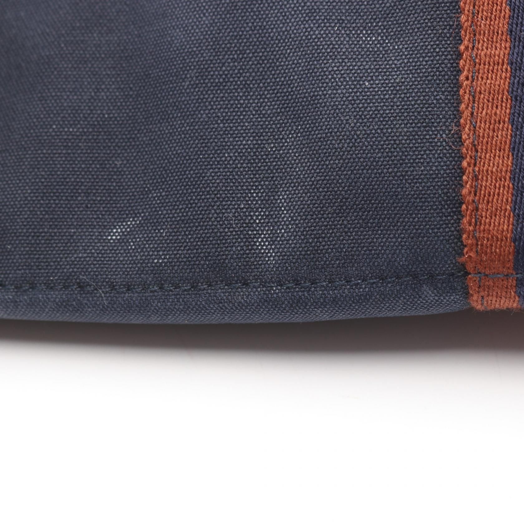 Fourre-tout Mm Tote Bag Navy Brown Canvas — view 5