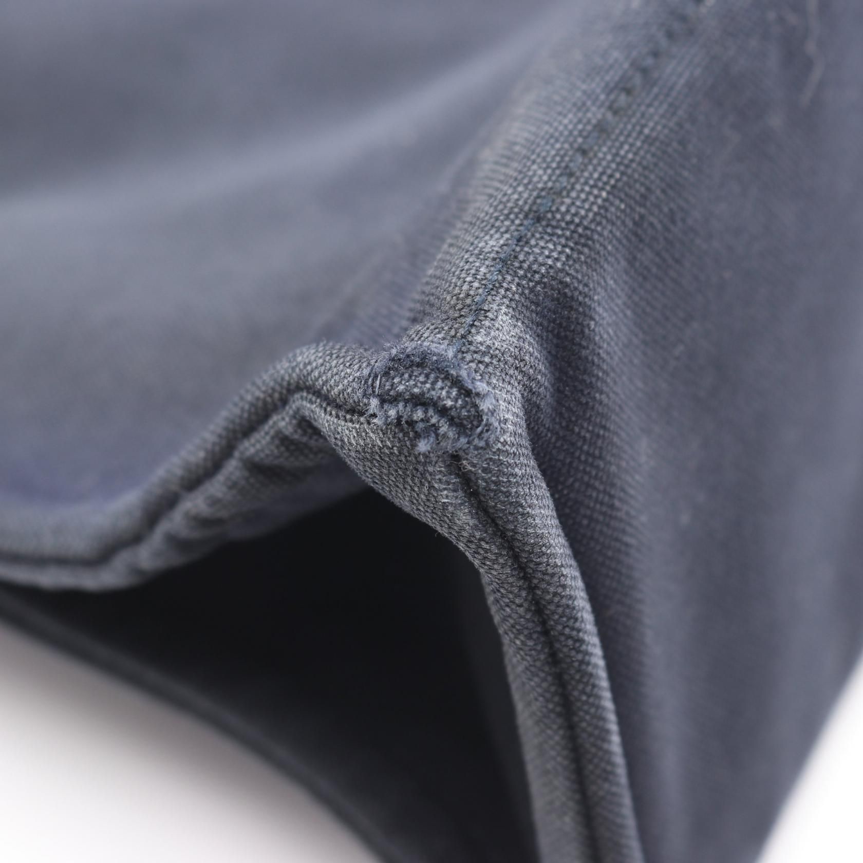 Fourre-tout Mm Tote Bag Navy Brown Canvas — view 7