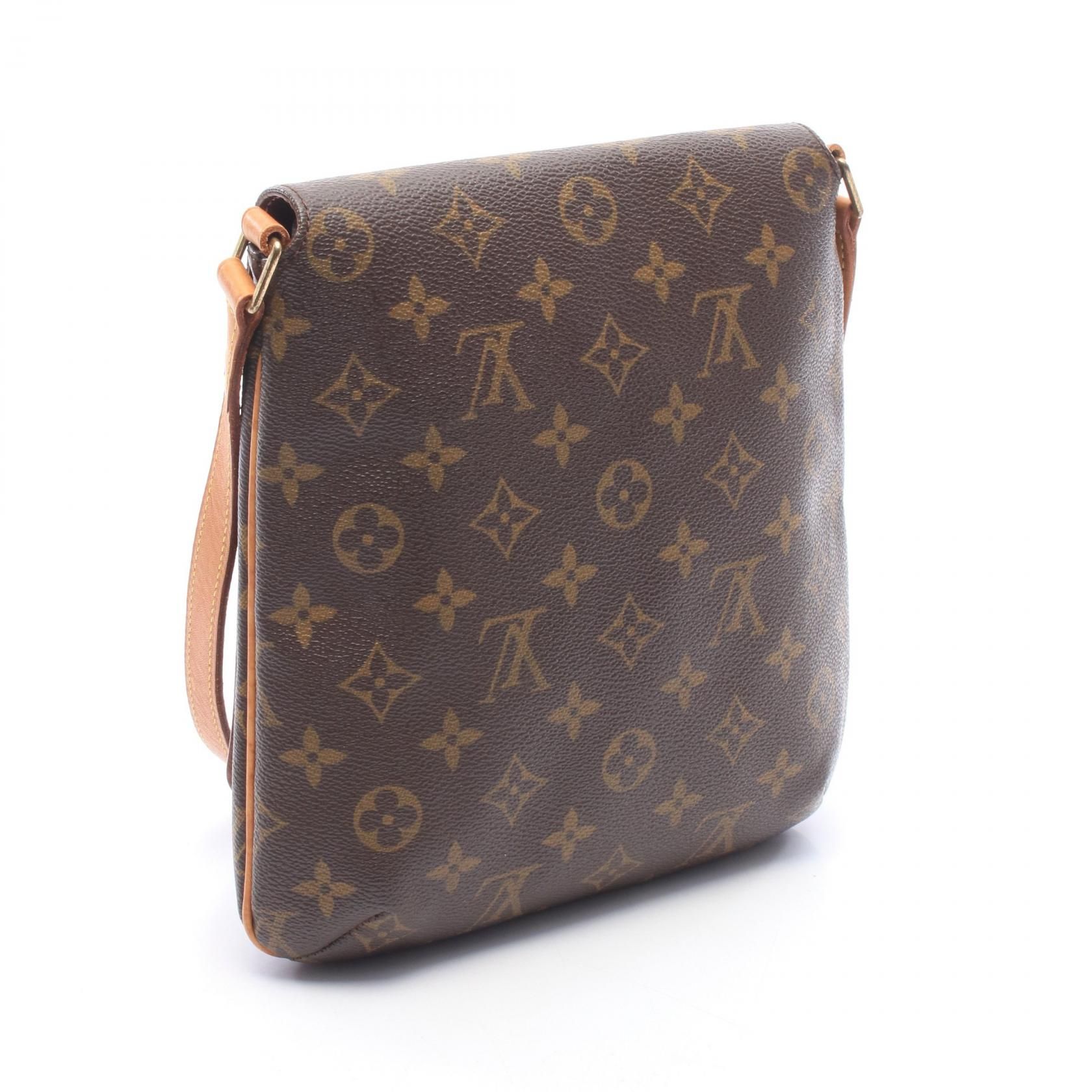 Musette Salsa Long Strap, Monogram — view 2