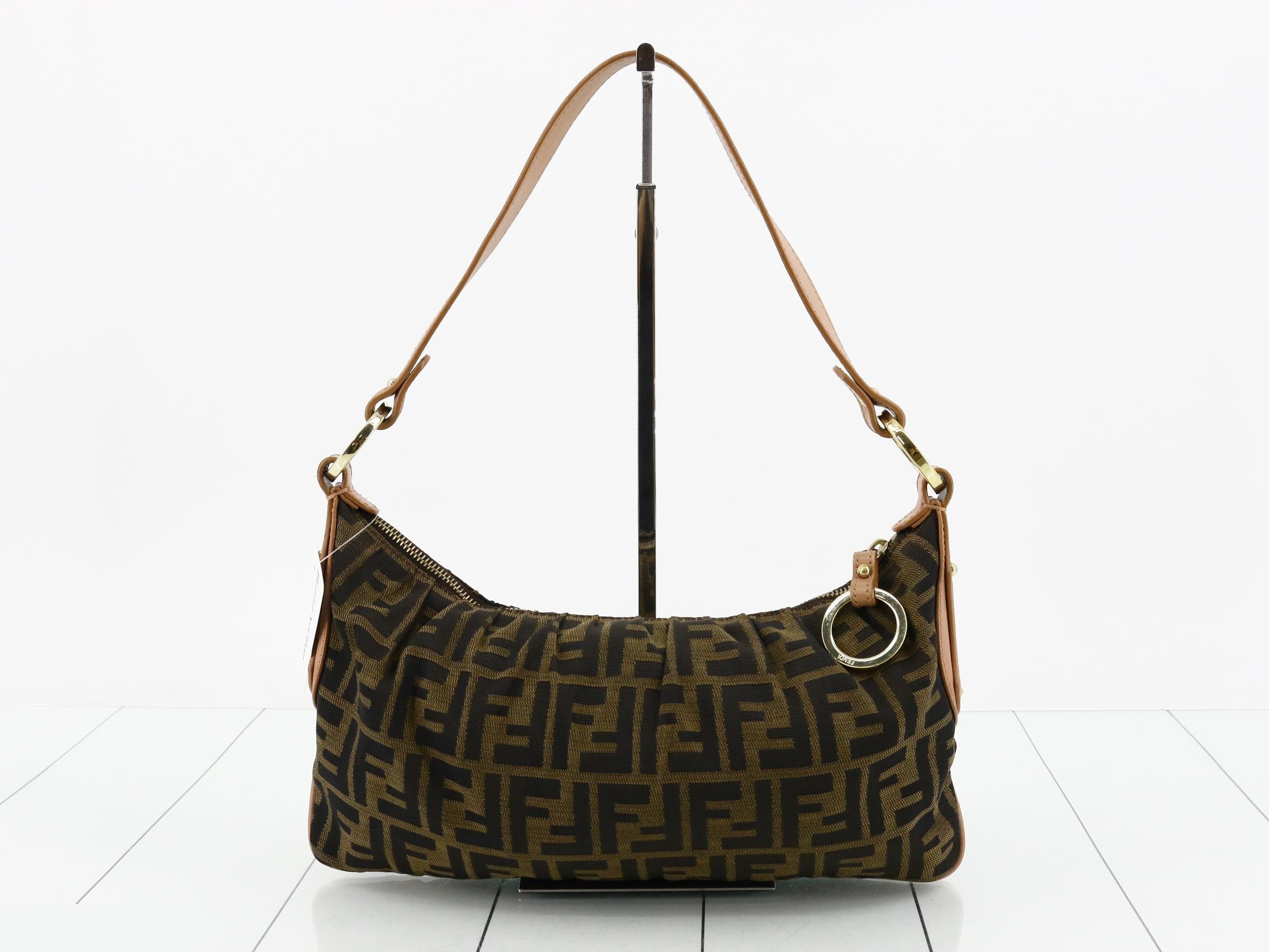 Zucca pattern one-shoulder bag, canvas — view 2