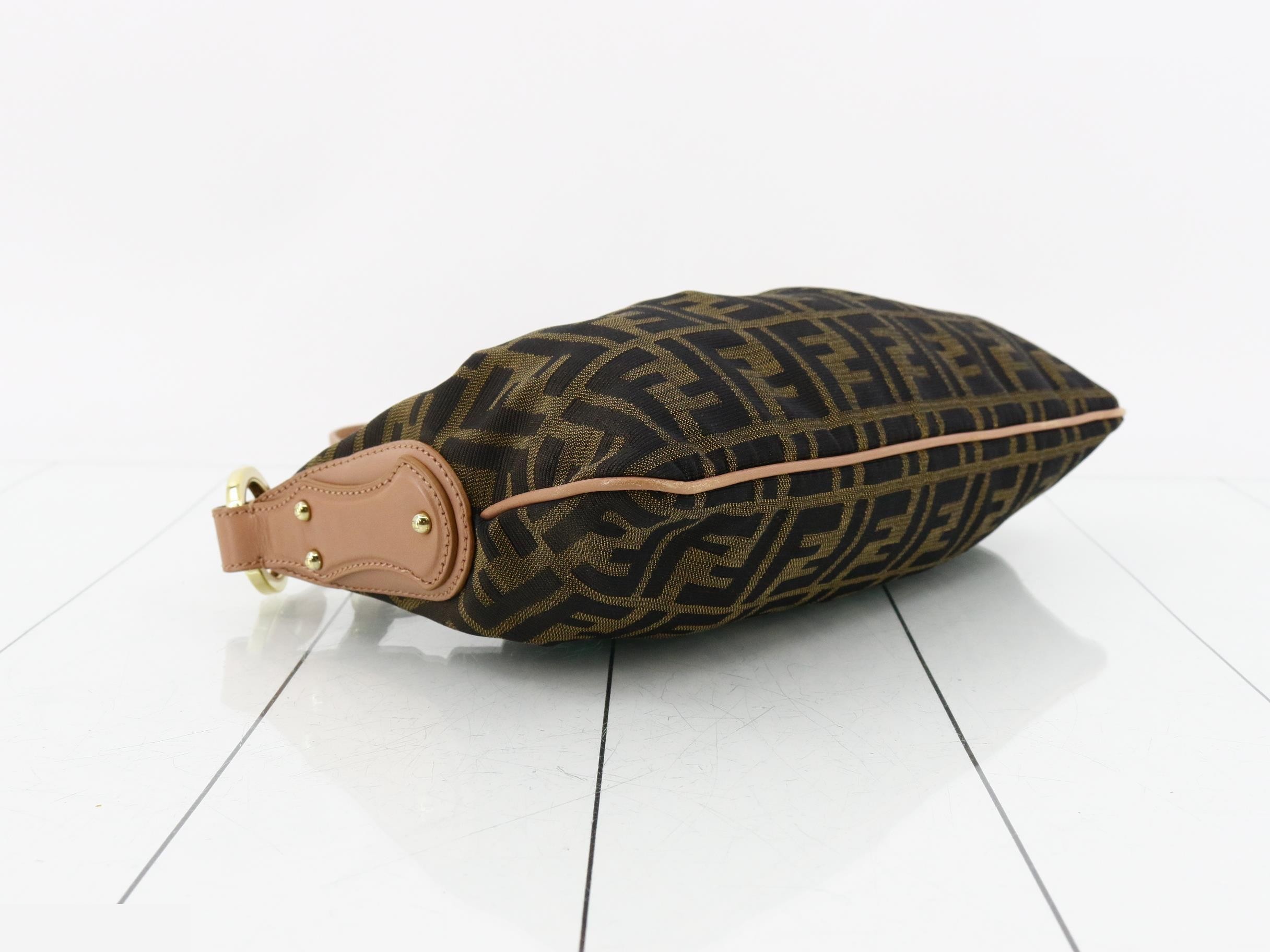Zucca pattern one-shoulder bag, canvas — view 5