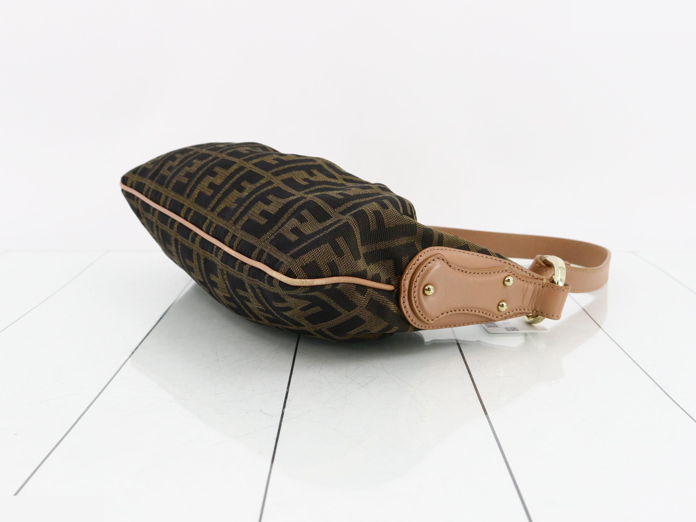 Zucca pattern one-shoulder bag, canvas — view 6