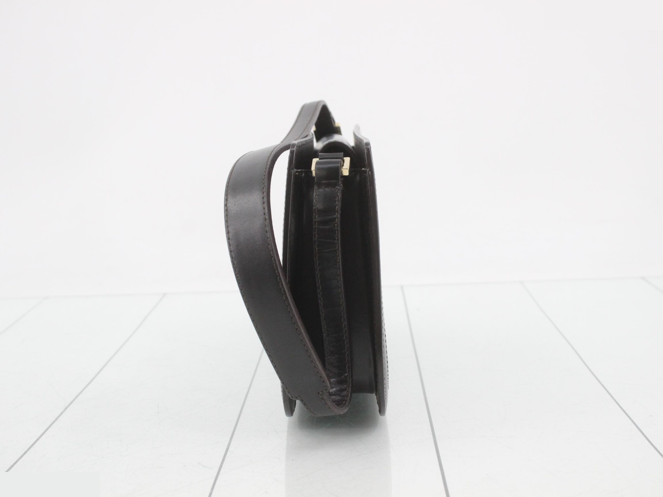 Leather one-shoulder bag — view 3