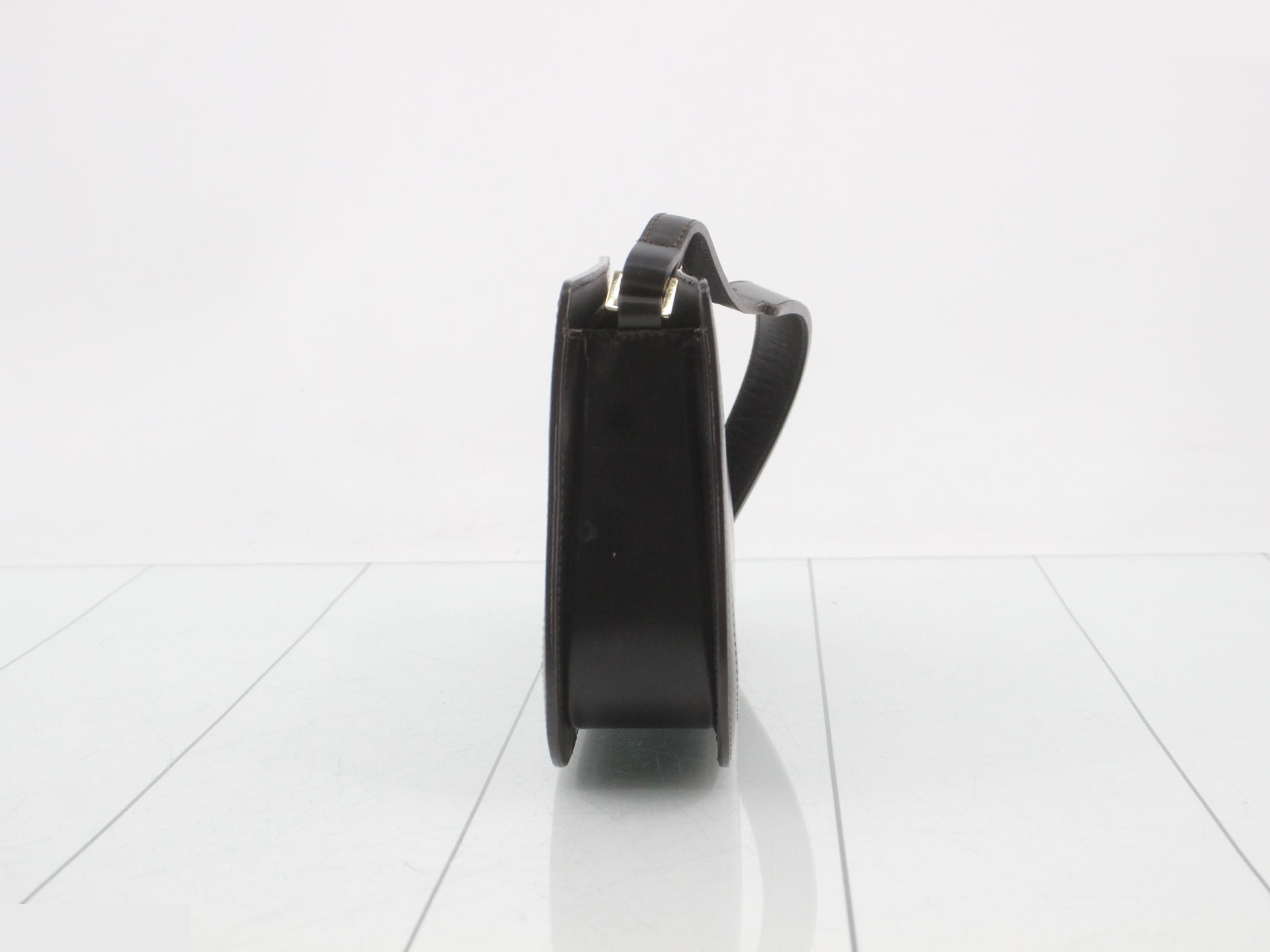 Leather one-shoulder bag — view 4