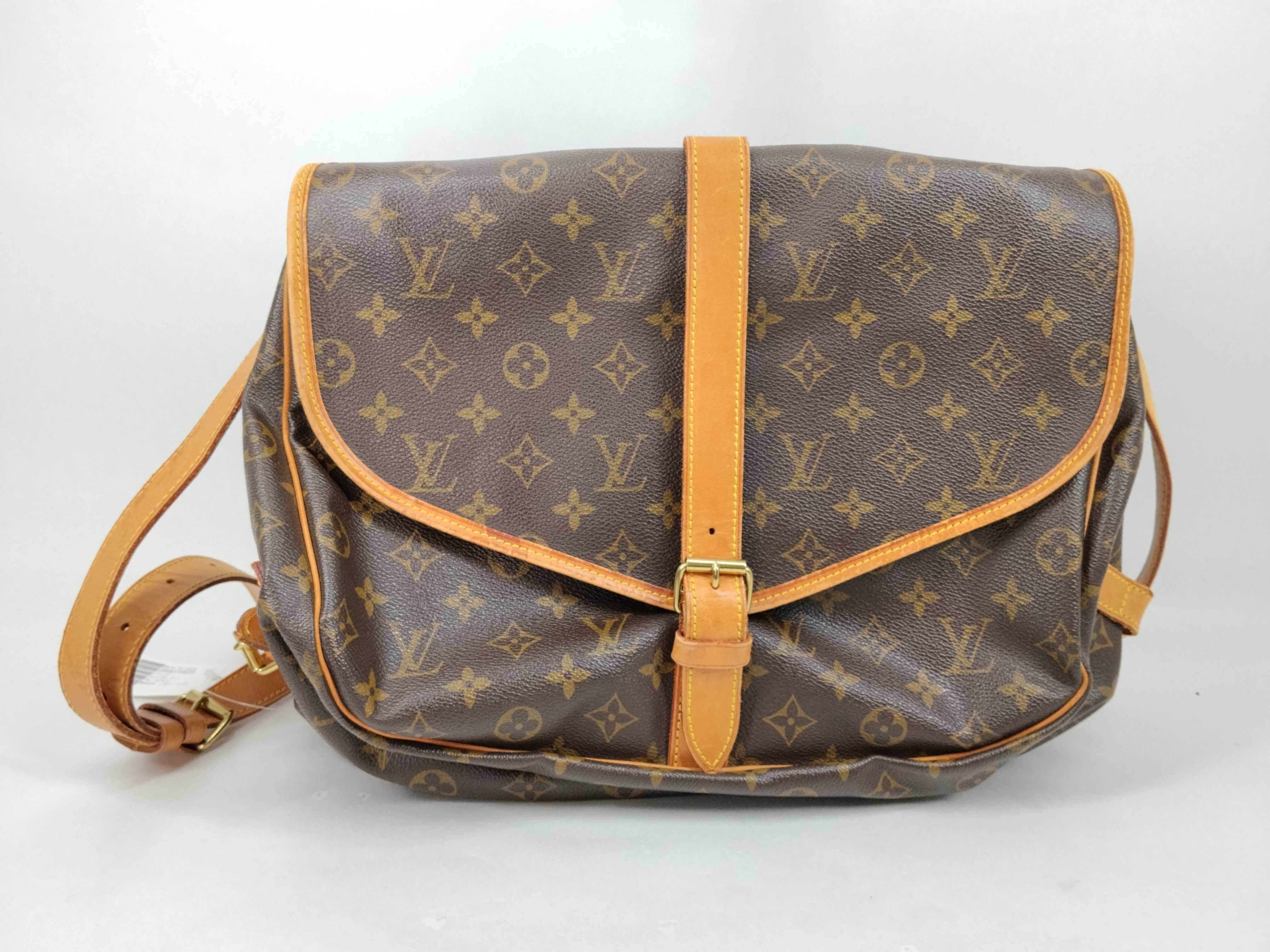 Monogram M42254 Saumur 35 Shoulder Bag