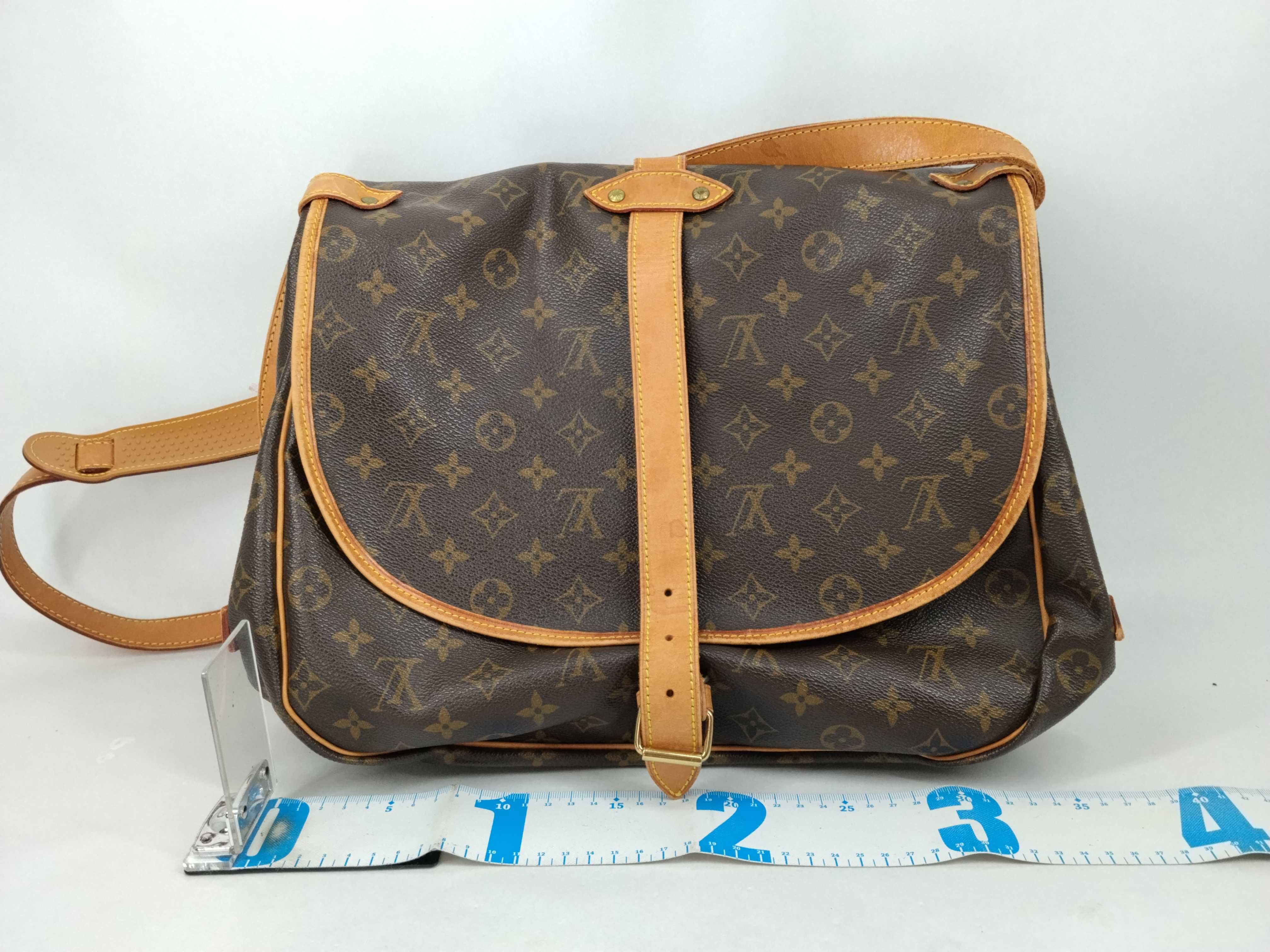 Monogram M42254 Saumur 35 Shoulder Bag — view 2