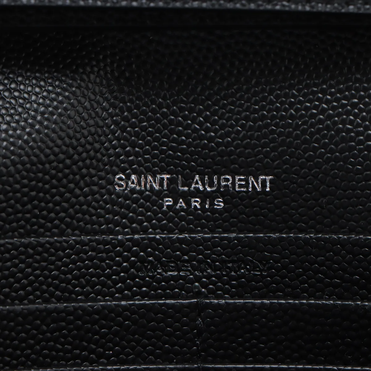 Cassandra Leather Chain Wallet Black 377828 — view 9