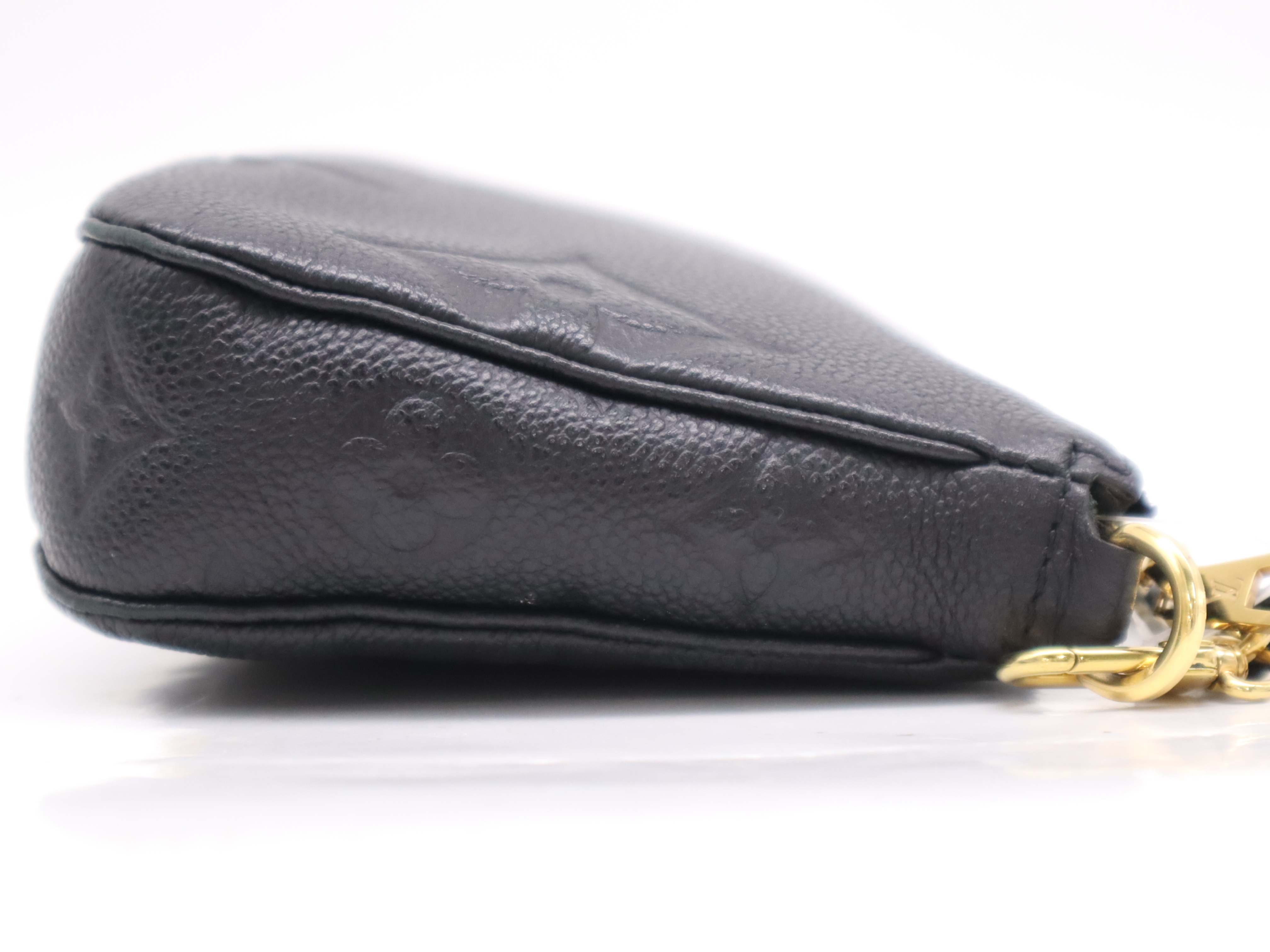 M80399 Monogram Empreint Multi Pochette Accessories Noir Shoulder Bag with Shoulder Strap and Storage Bag — view 5