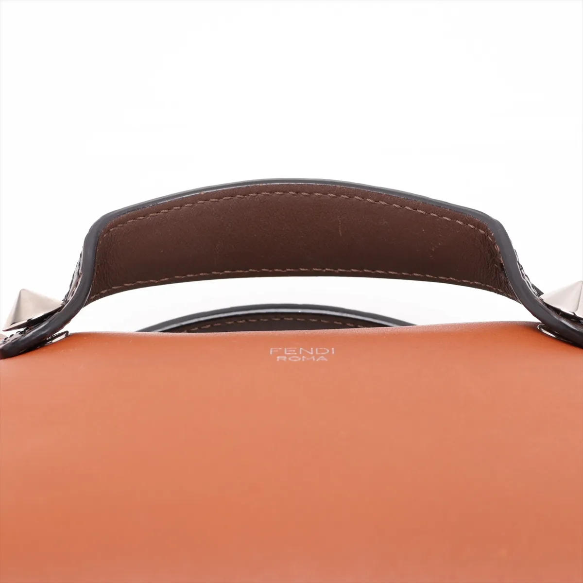 By The Way Mini 8BL145 Leather Handbag Brown — view 6