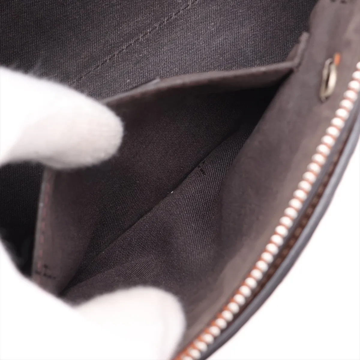 By The Way Mini 8BL145 Leather Handbag Brown — view 9