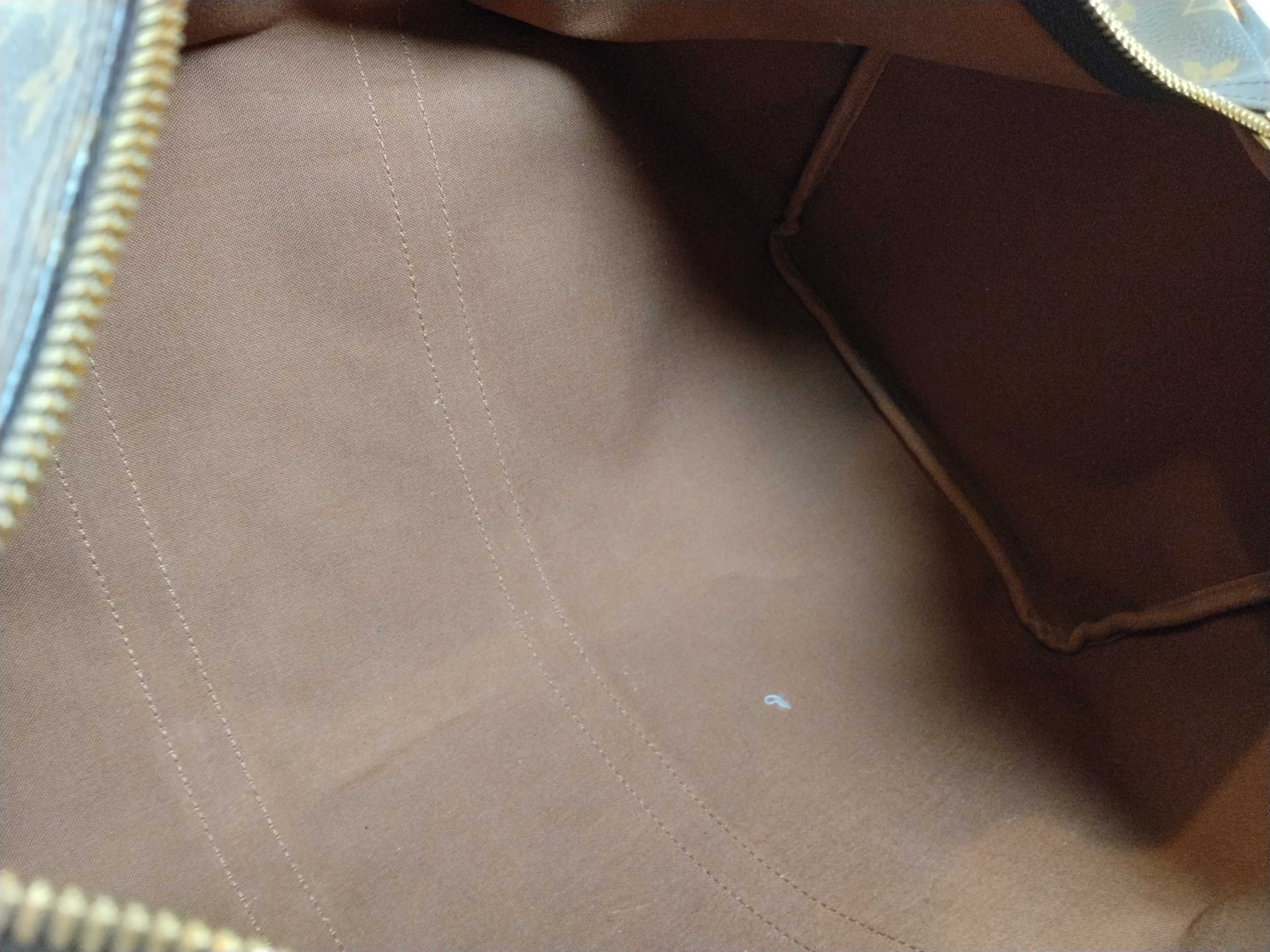 Monogram Keepall 55 M41424 FL1919 Brown Boston Bag — view 10