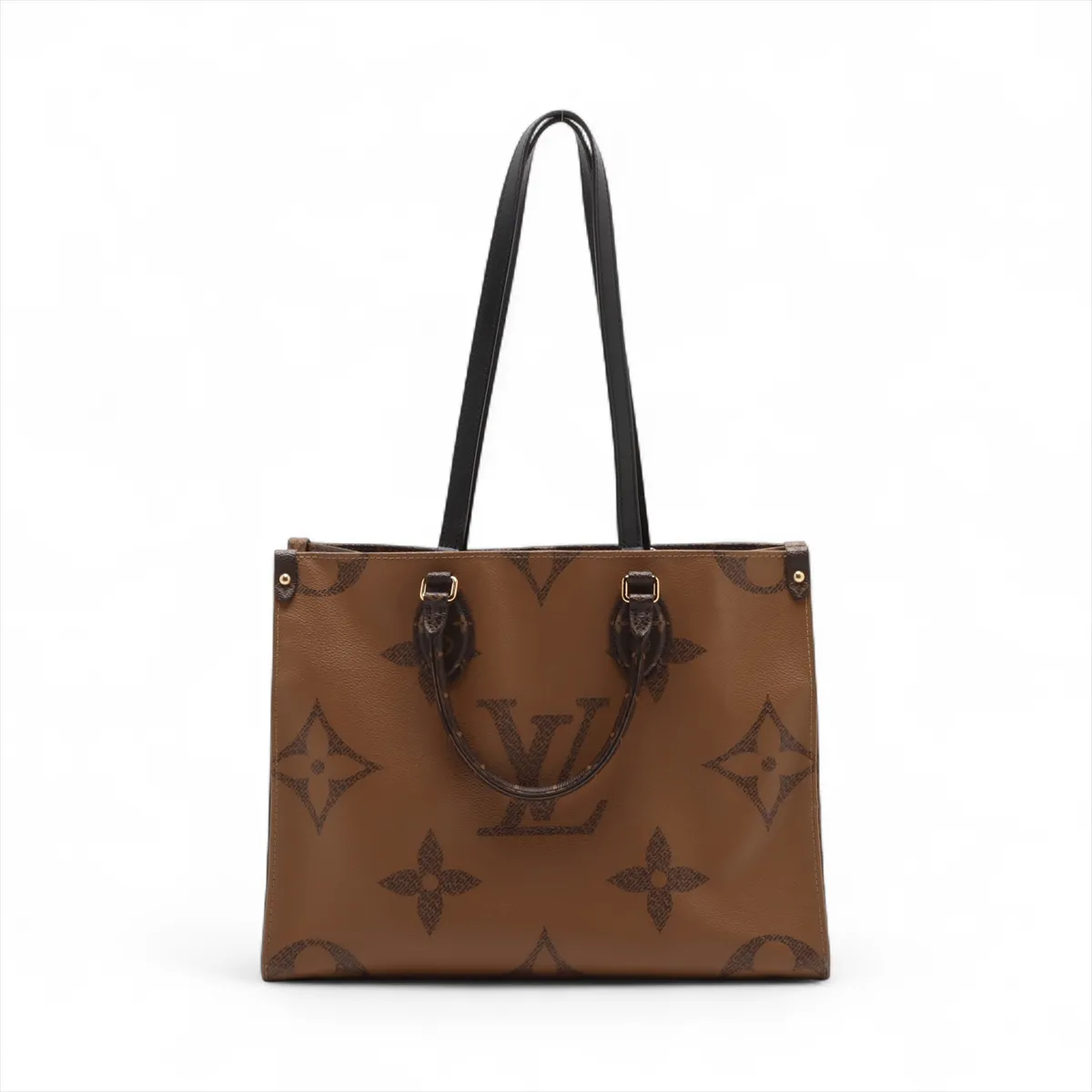 Giant Monogram Reverse OnTheGo MM M45321 Brown (RFID detected) — view 2