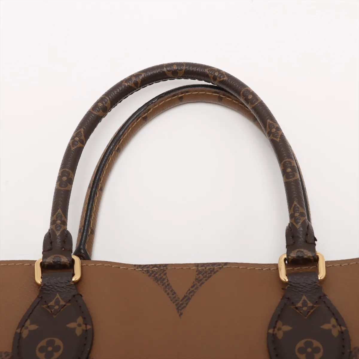 Giant Monogram Reverse OnTheGo MM M45321 Brown (RFID detected) — view 8