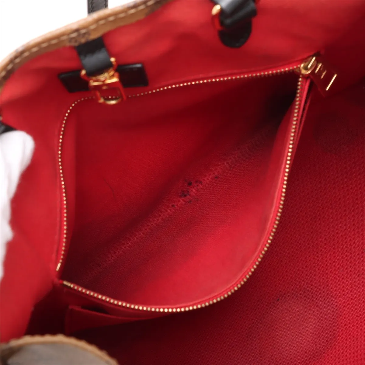 Giant Monogram Reverse OnTheGo MM M45321 Brown (RFID detected) — view 10