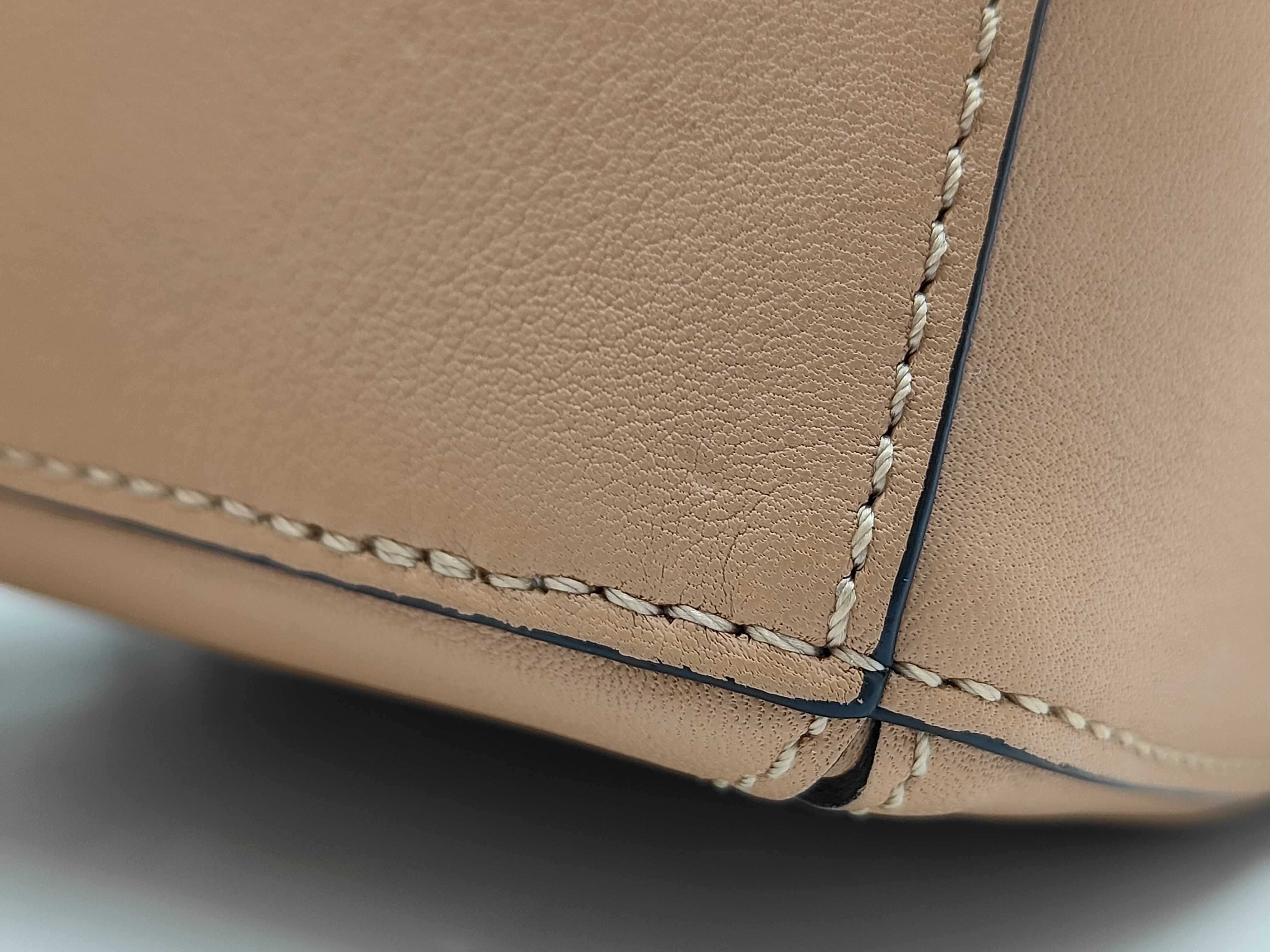 Puzzle Nano Leather Light Brown Shoulder Bag/Handbag — view 12