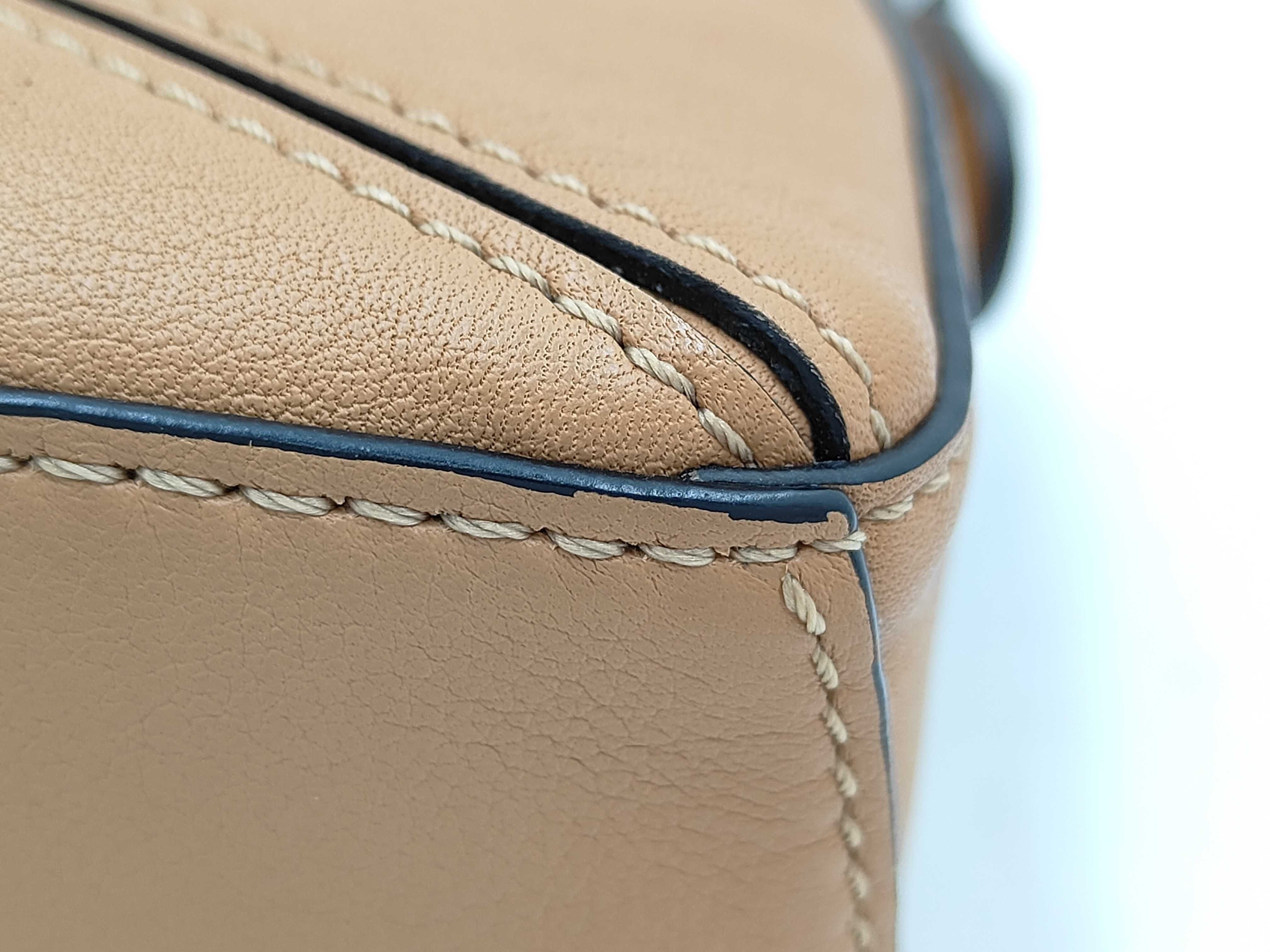 Puzzle Nano Leather Light Brown Shoulder Bag/Handbag — view 13