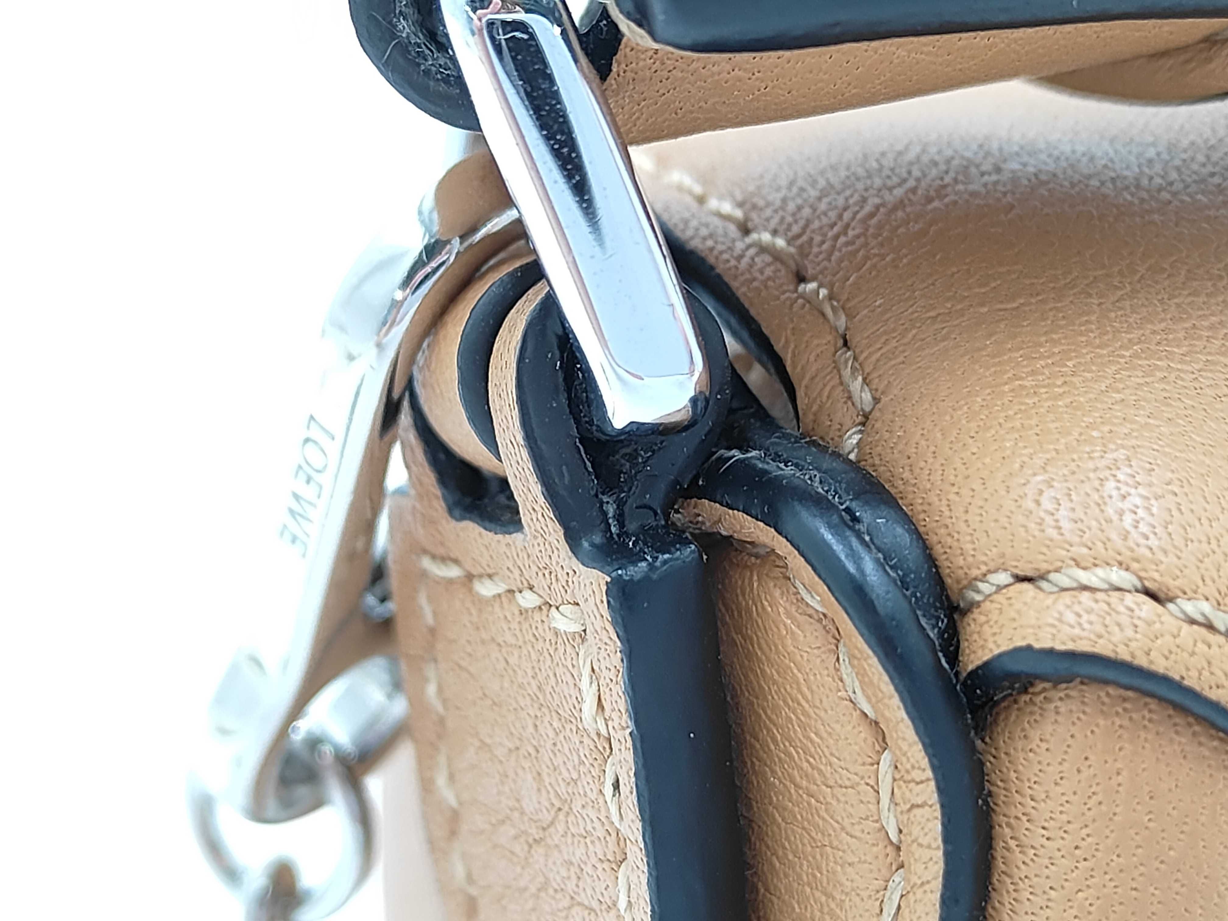 Puzzle Nano Leather Light Brown Shoulder Bag/Handbag — view 6