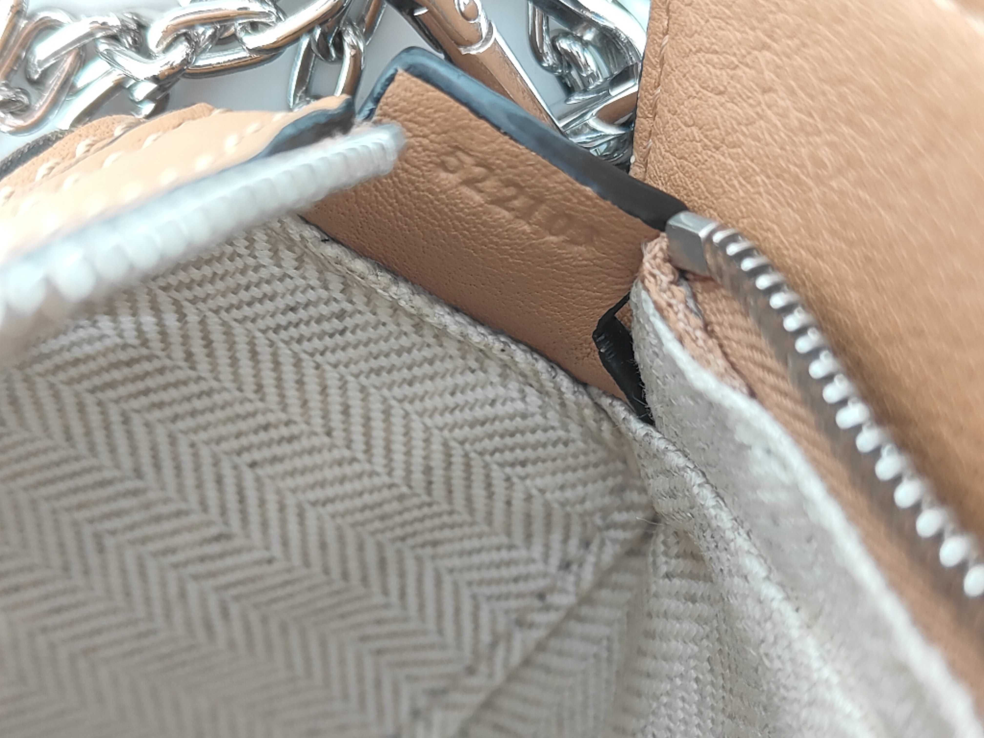 Puzzle Nano Leather Light Brown Shoulder Bag/Handbag — view 7