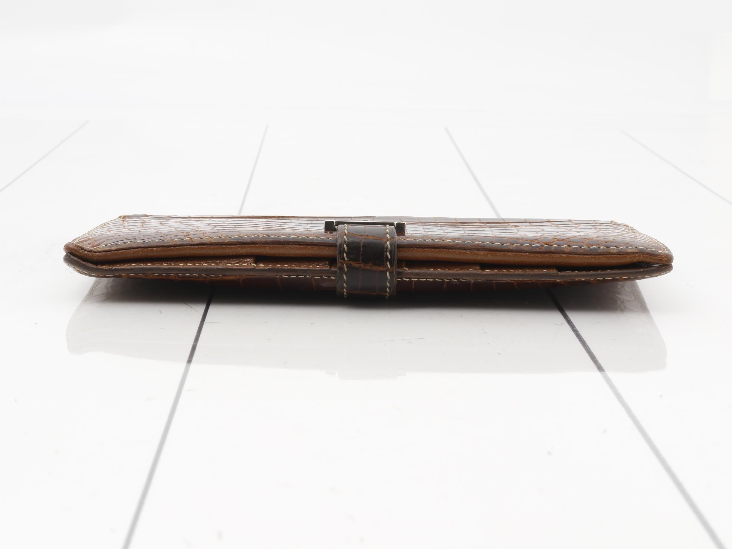 Bearn H stamp HERMES wallet — view 3