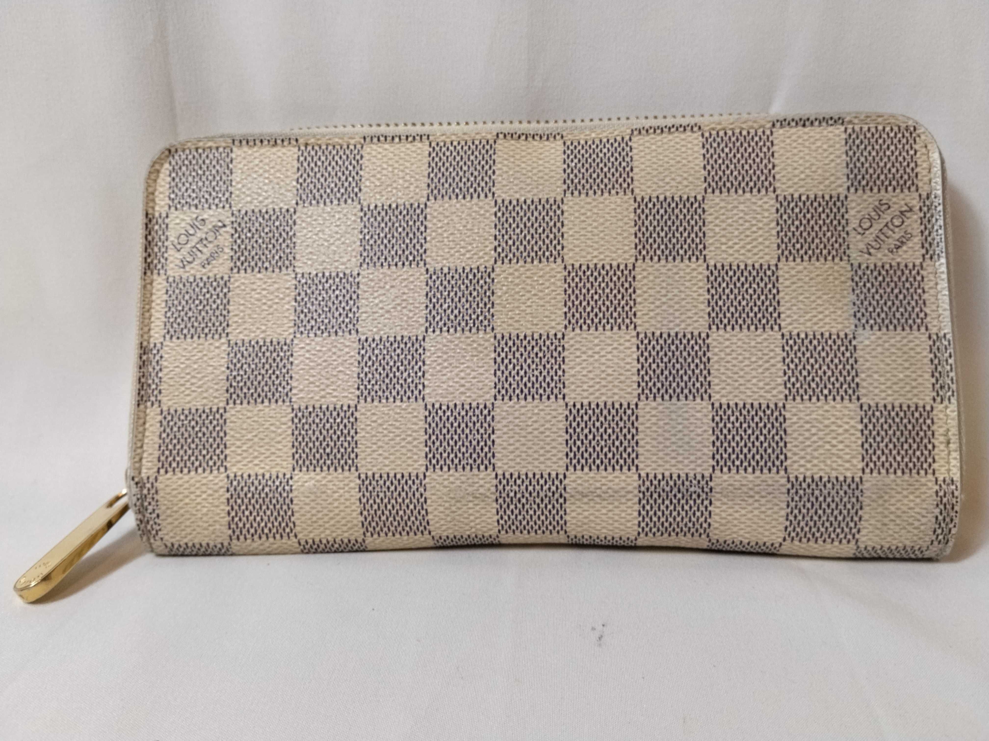 Damier Azur Damier Zippy Wallet Long Wallet