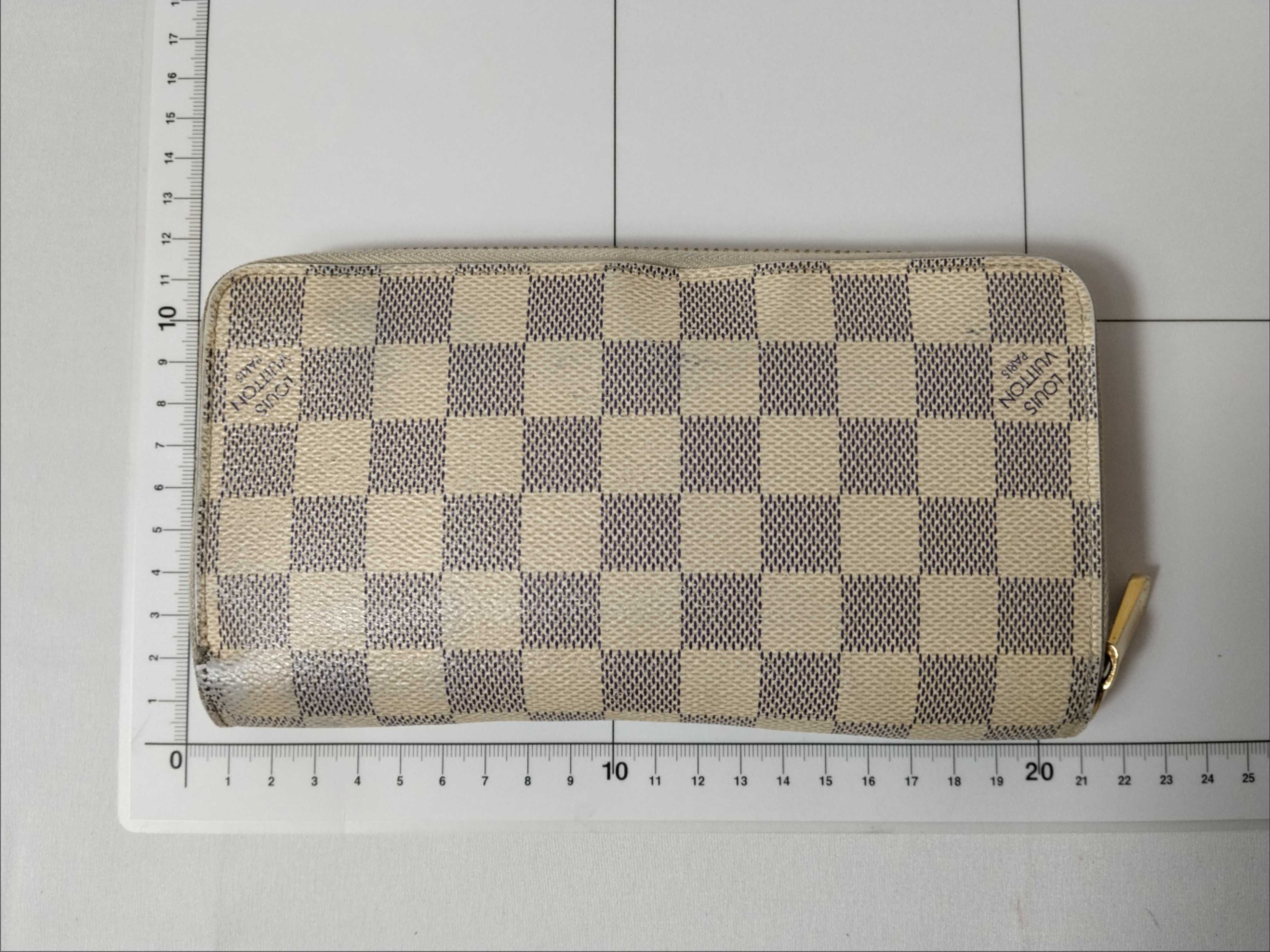 Damier Azur Damier Zippy Wallet Long Wallet — view 2