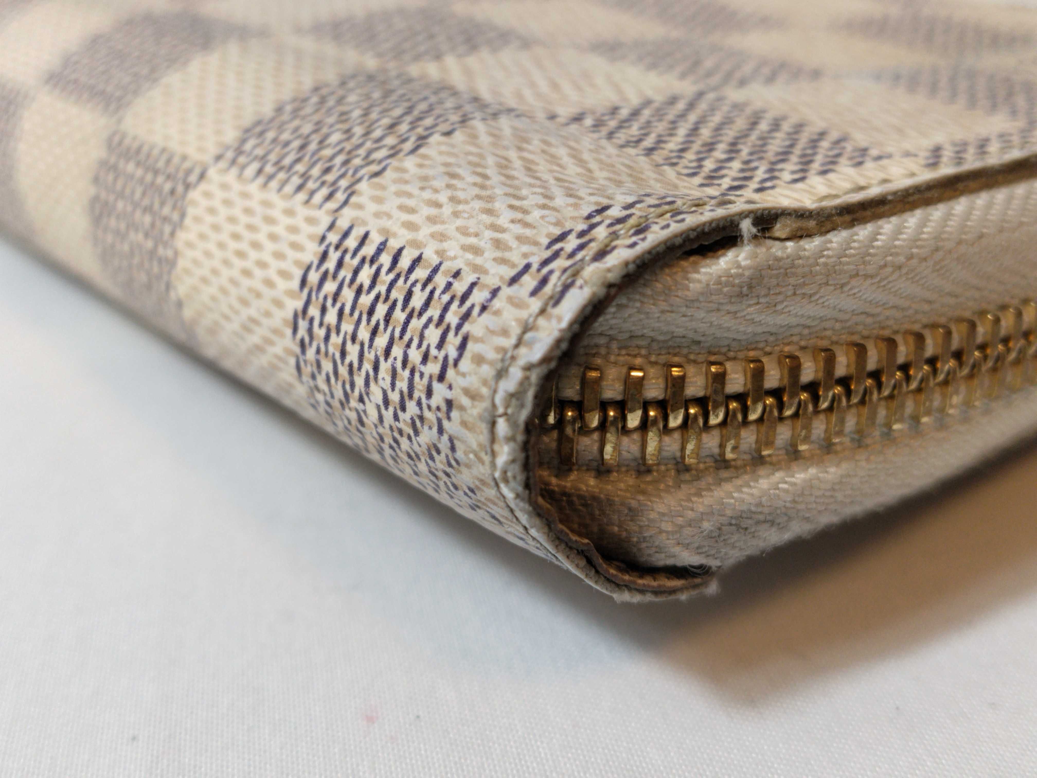 Damier Azur Damier Zippy Wallet Long Wallet — view 4