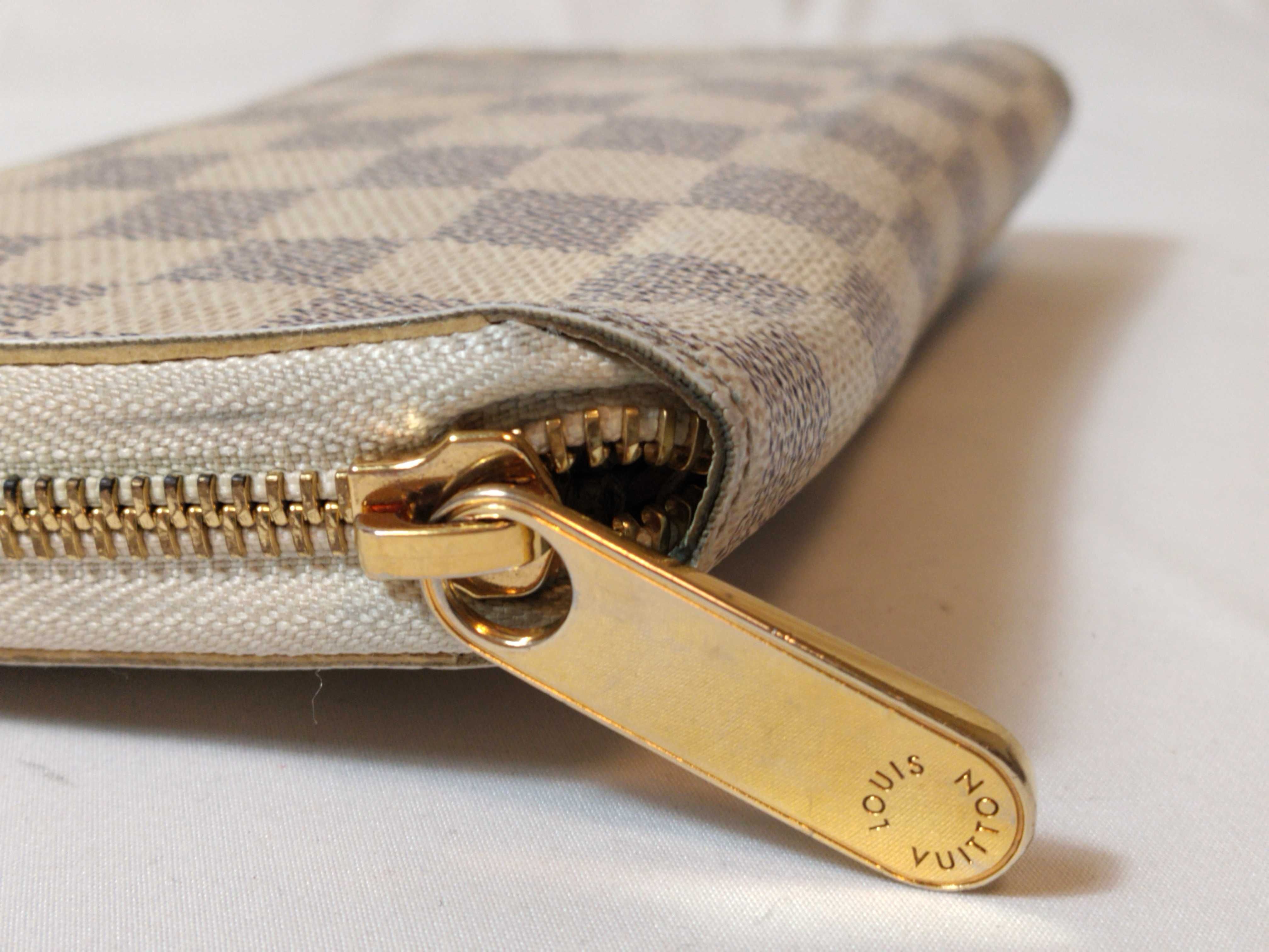 Damier Azur Damier Zippy Wallet Long Wallet — view 7
