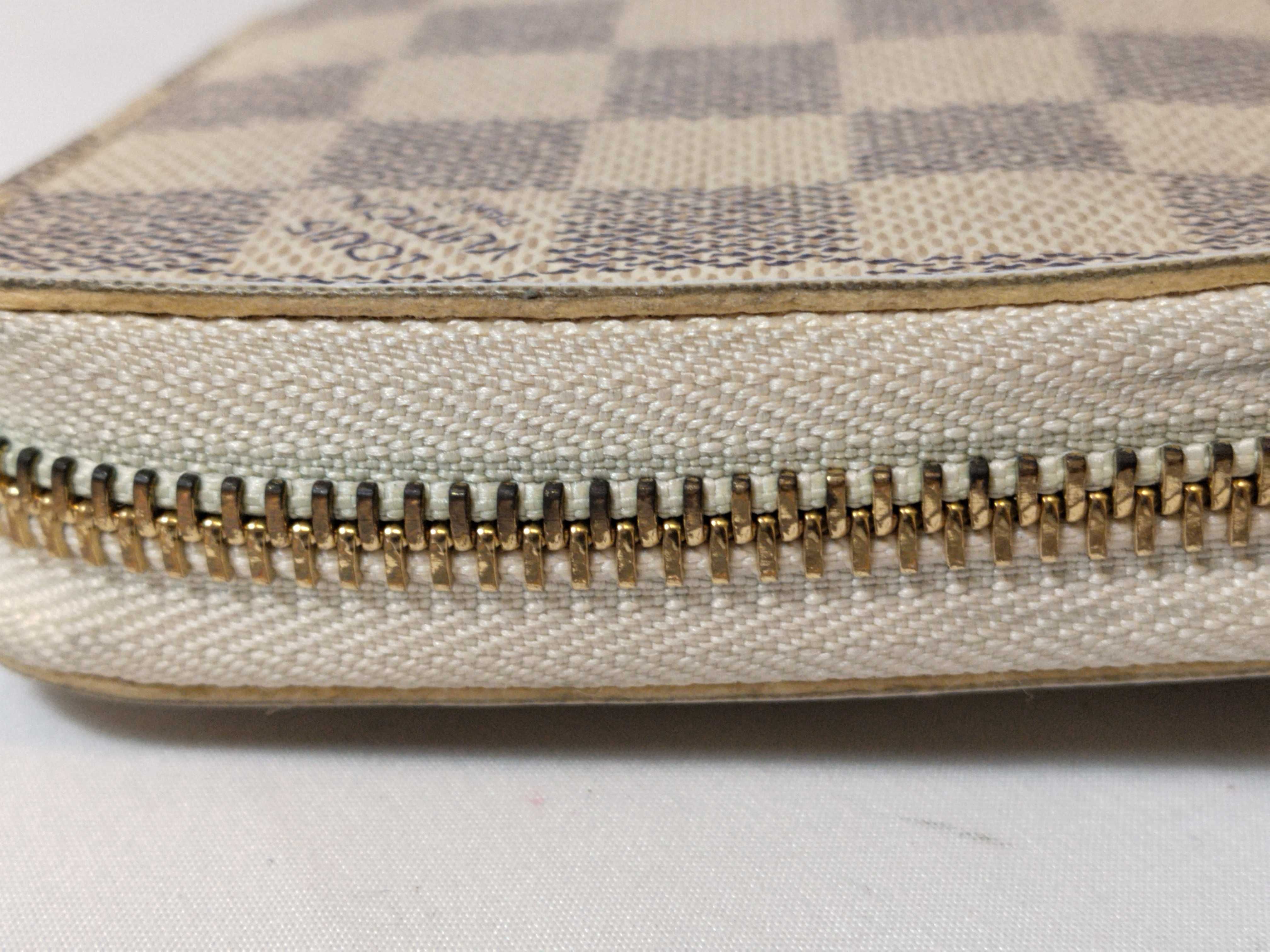 Damier Azur Damier Zippy Wallet Long Wallet — view 8